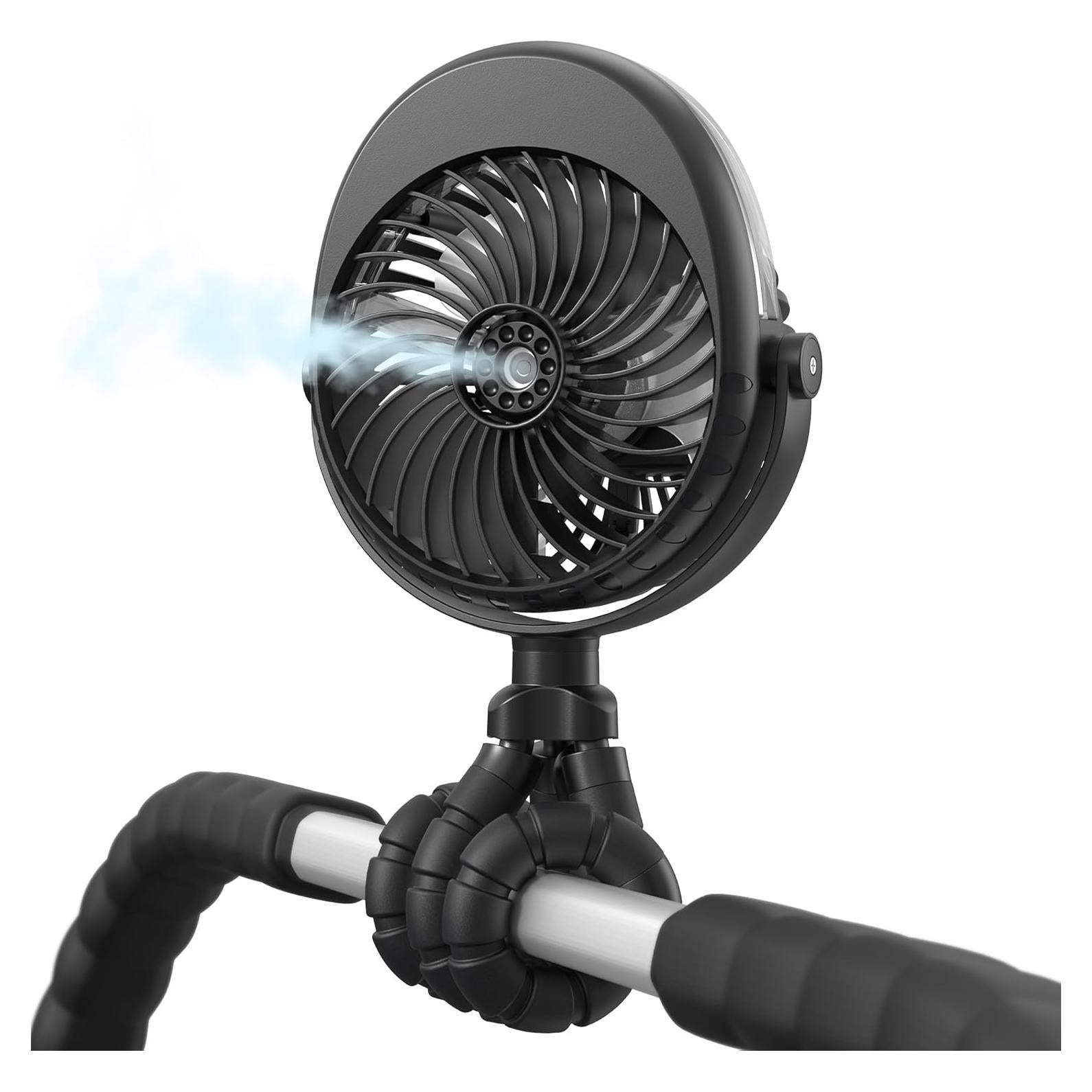 Ventilador Portátil Nebulizador GRANDFAST F002A 4000mAh 360°