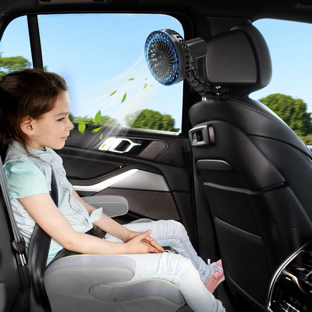 Ventilador Portátil Clip Detexis DX-STROLLERFAN-HEI 3 Velocidades