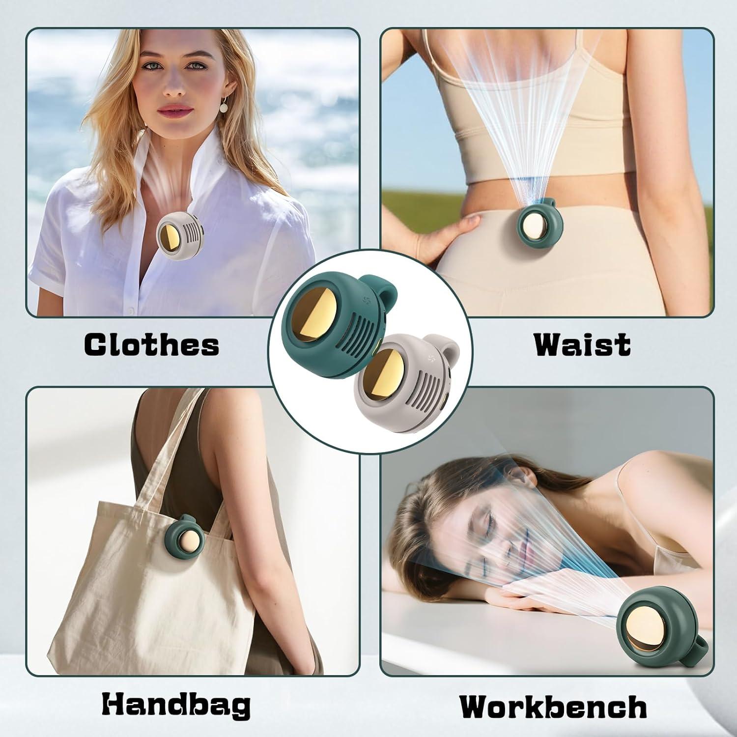 Ventilador Eléctrico Mini Sin Aspas COLORCASA 3 Velocidades