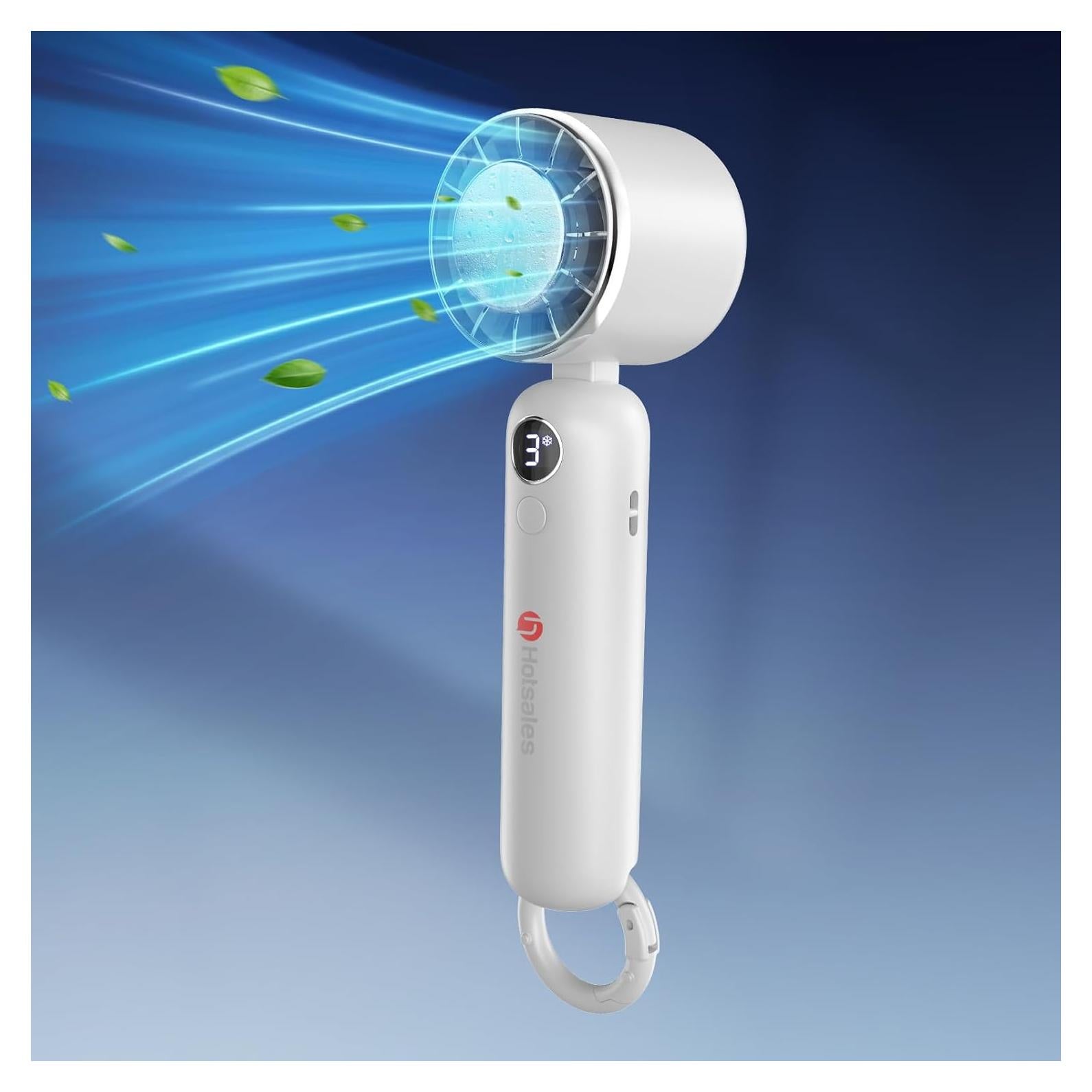 Ventilador Portátil Hotsales 5000mAh Recargable USB LED