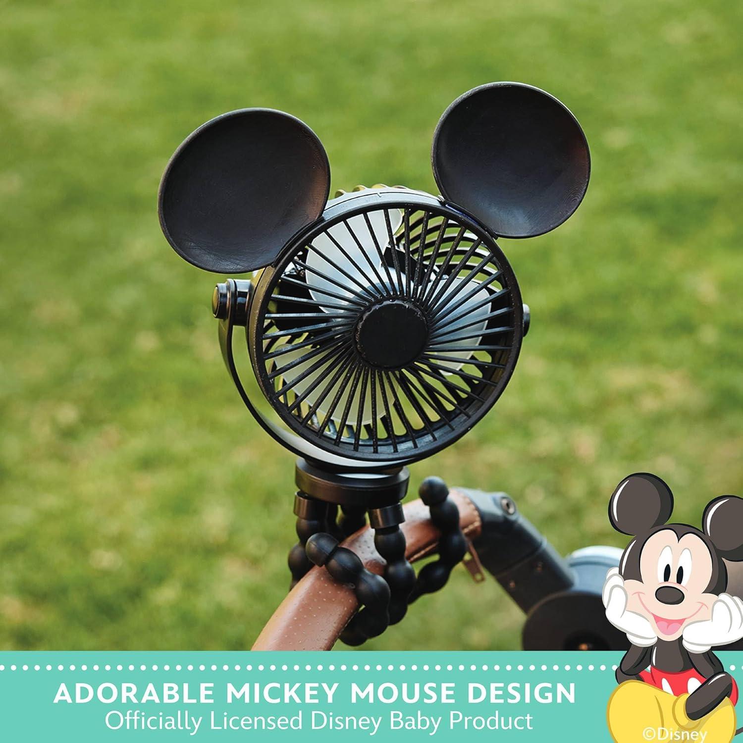 Ventilador de Cochecito J.L. Childress Mickey Mouse 3 Velocidades
