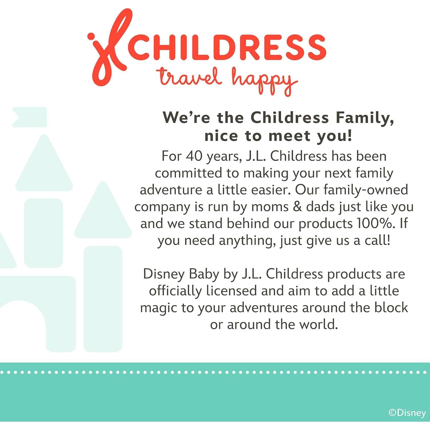 Ventilador de Cochecito J.L. Childress Mickey Mouse 3 Velocidades