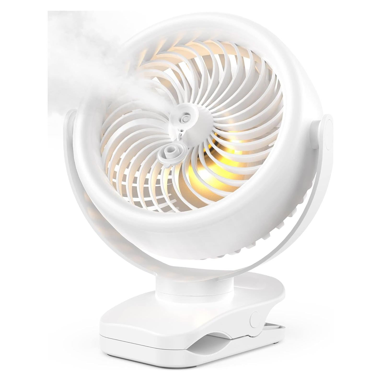 Ventilador Portátil TYZU G28 con Nebulización 4000mAh 130ml