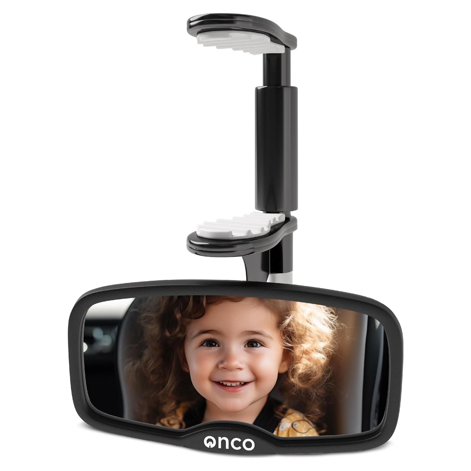 Espejo Clip-On para Bebé Onco - A Prueba de Roturas 5.8x12.4cm