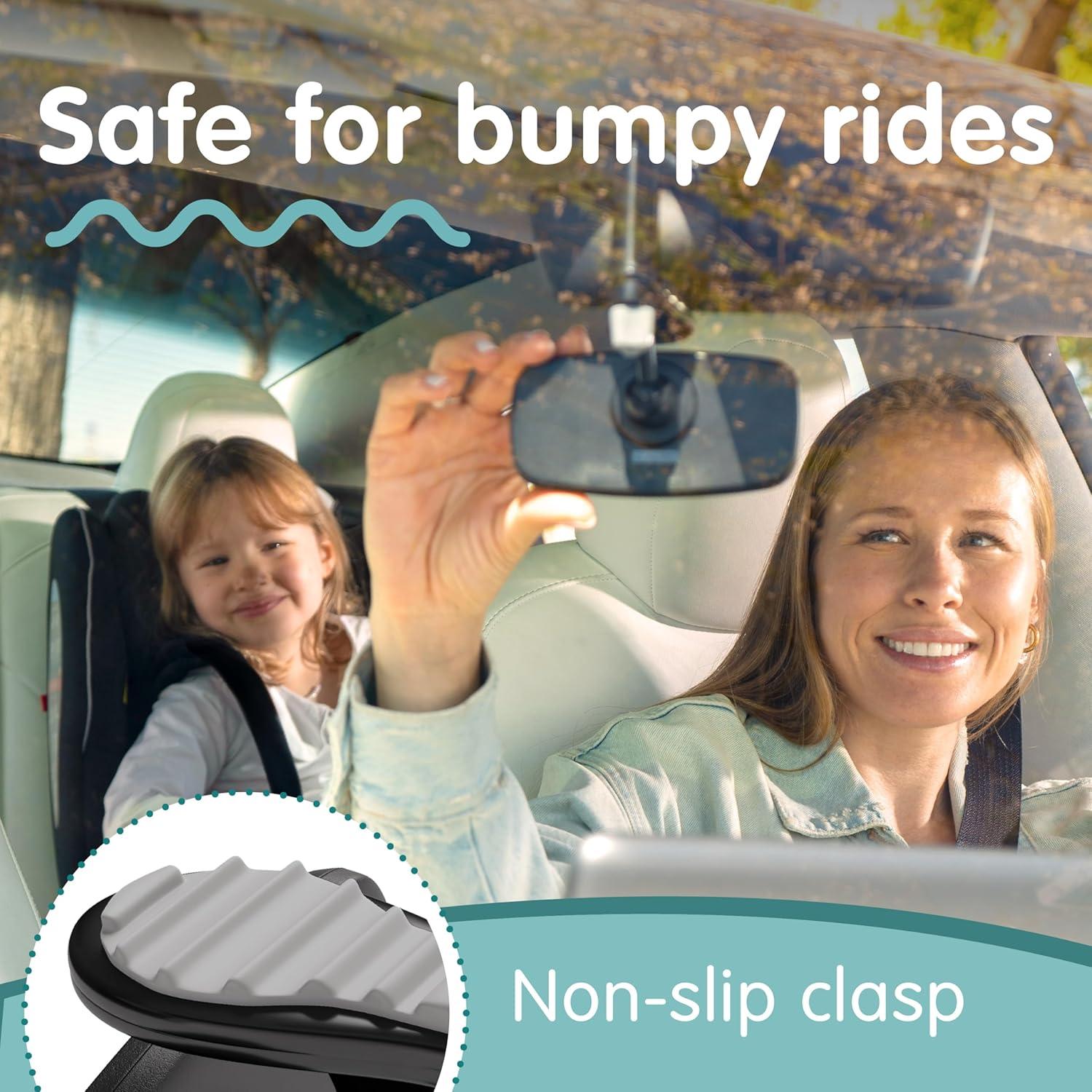 Espejo Clip-On para Bebé Onco - A Prueba de Roturas 5.8x12.4cm