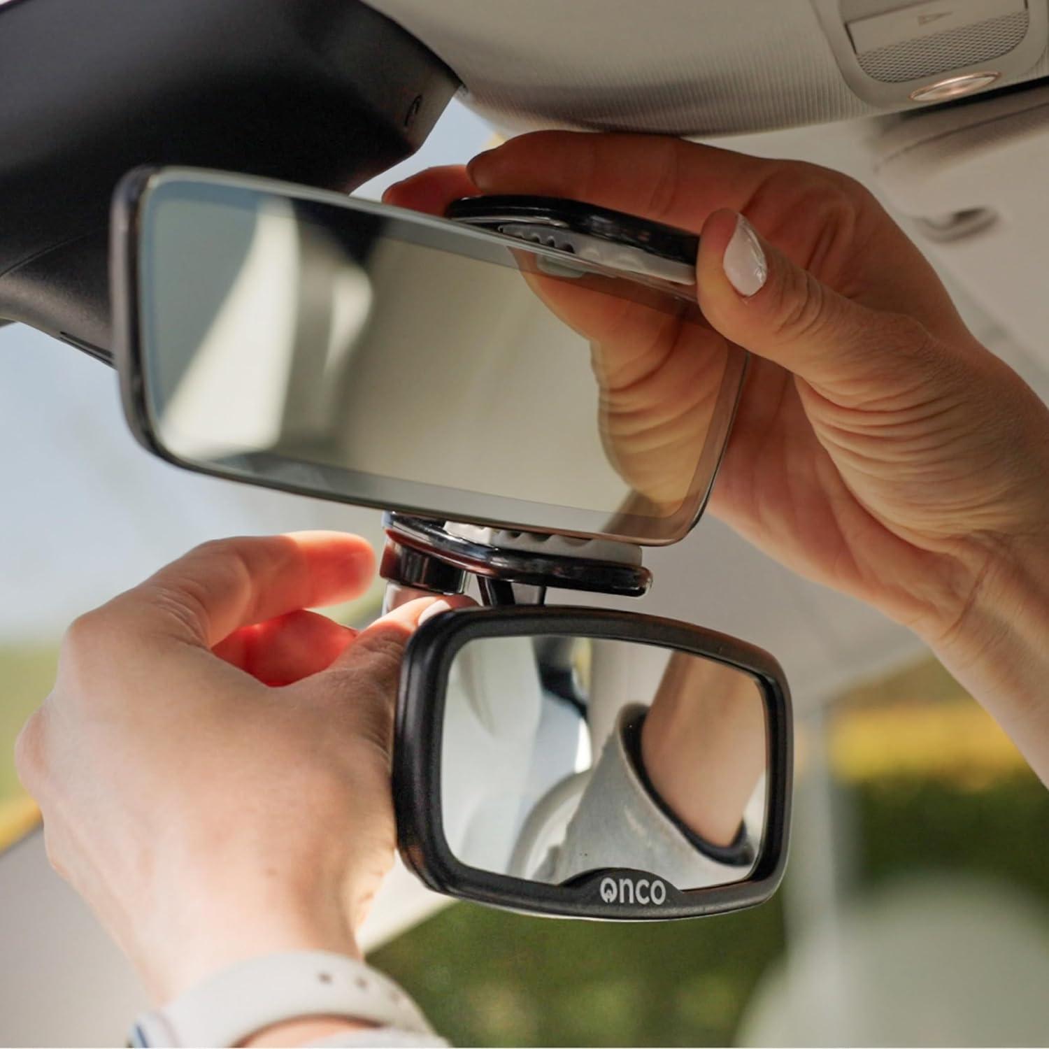 Espejo Clip-On para Bebé Onco - A Prueba de Roturas 5.8x12.4cm