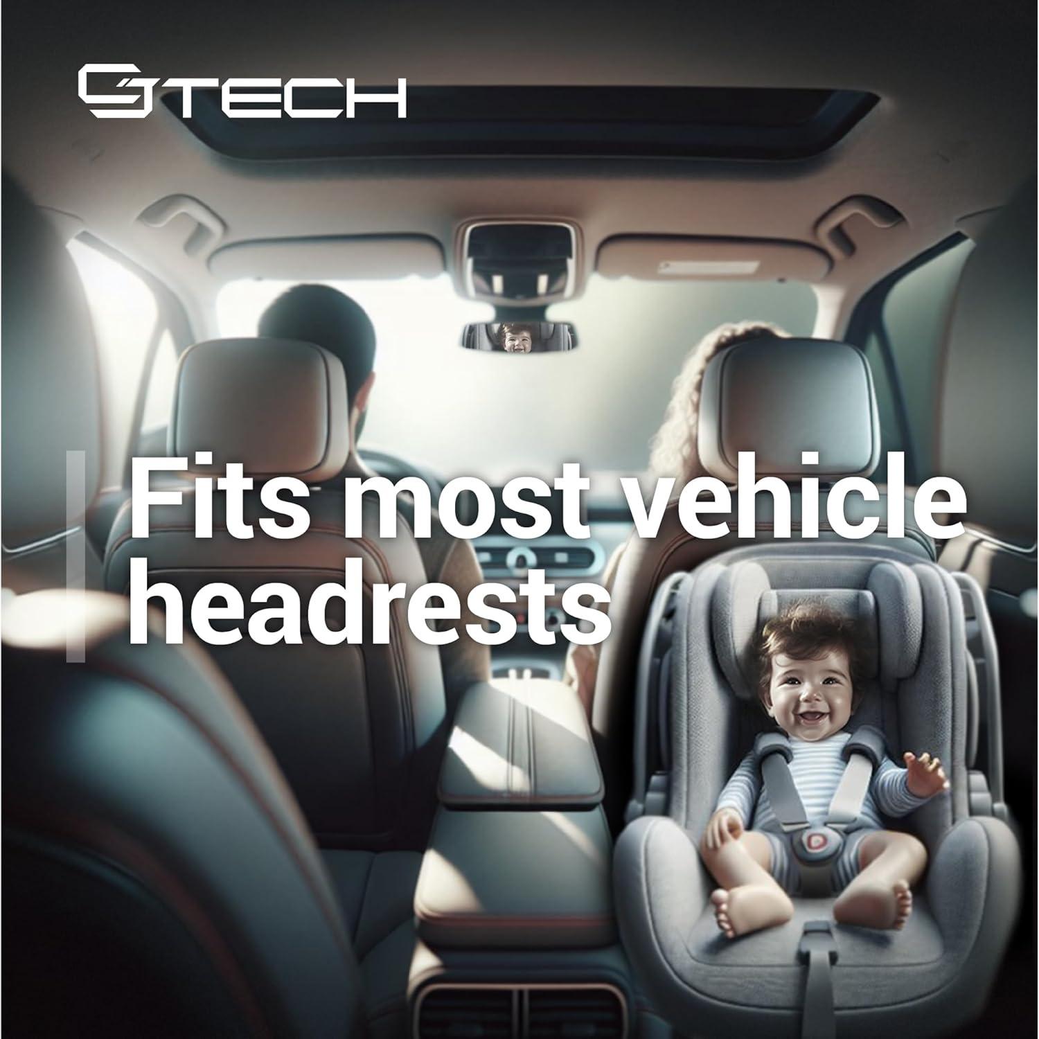 Espejo Convexo Irrompible para Bebé CJ TECH 25x18.5cm