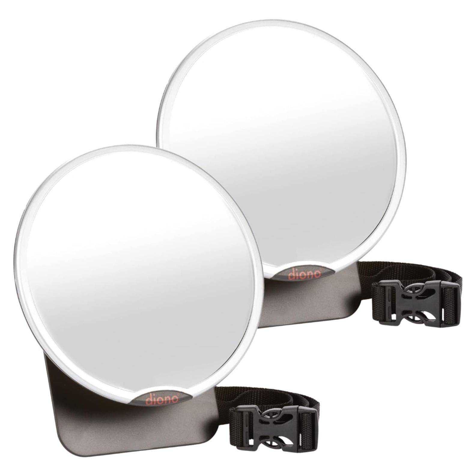 Espejos para Bebés Diono Easy View - Paquete de 2, Ajustables