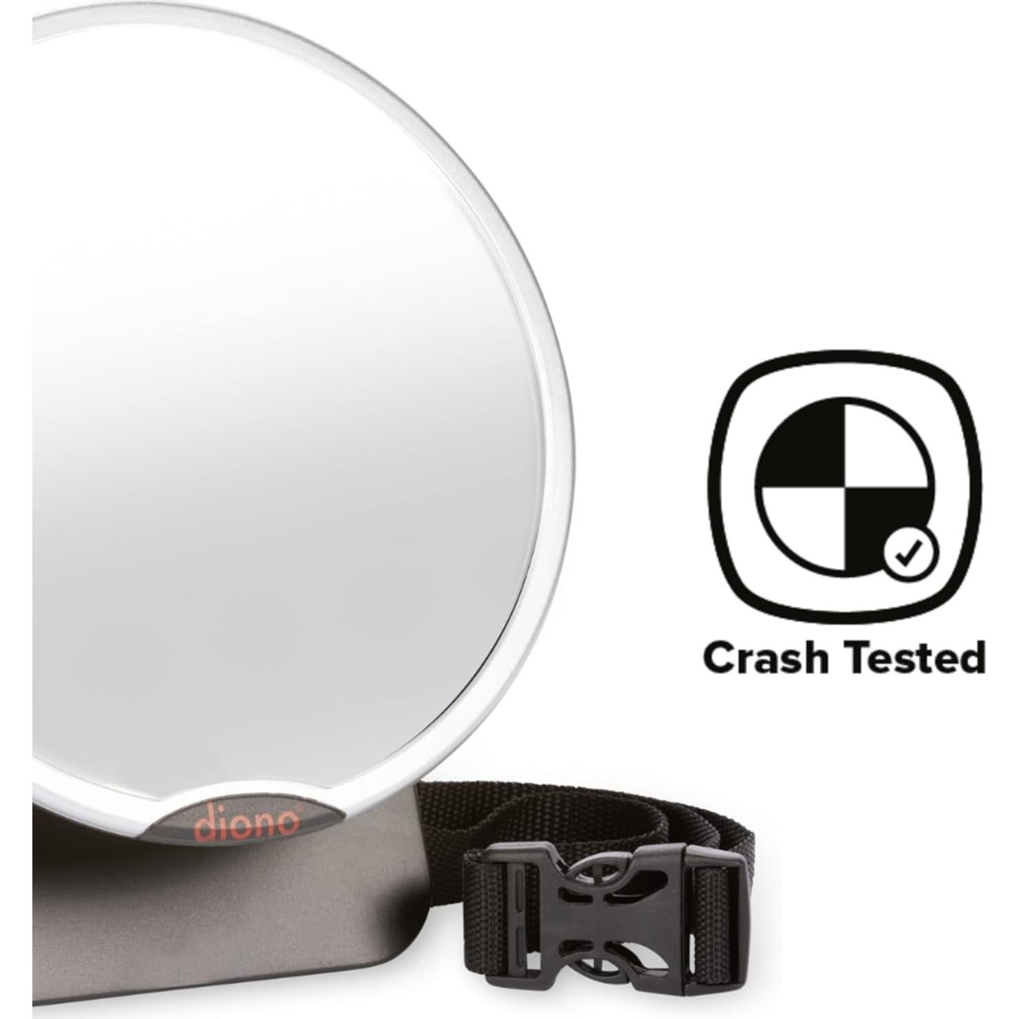 Espejos para Bebés Diono Easy View - Paquete de 2, Ajustables