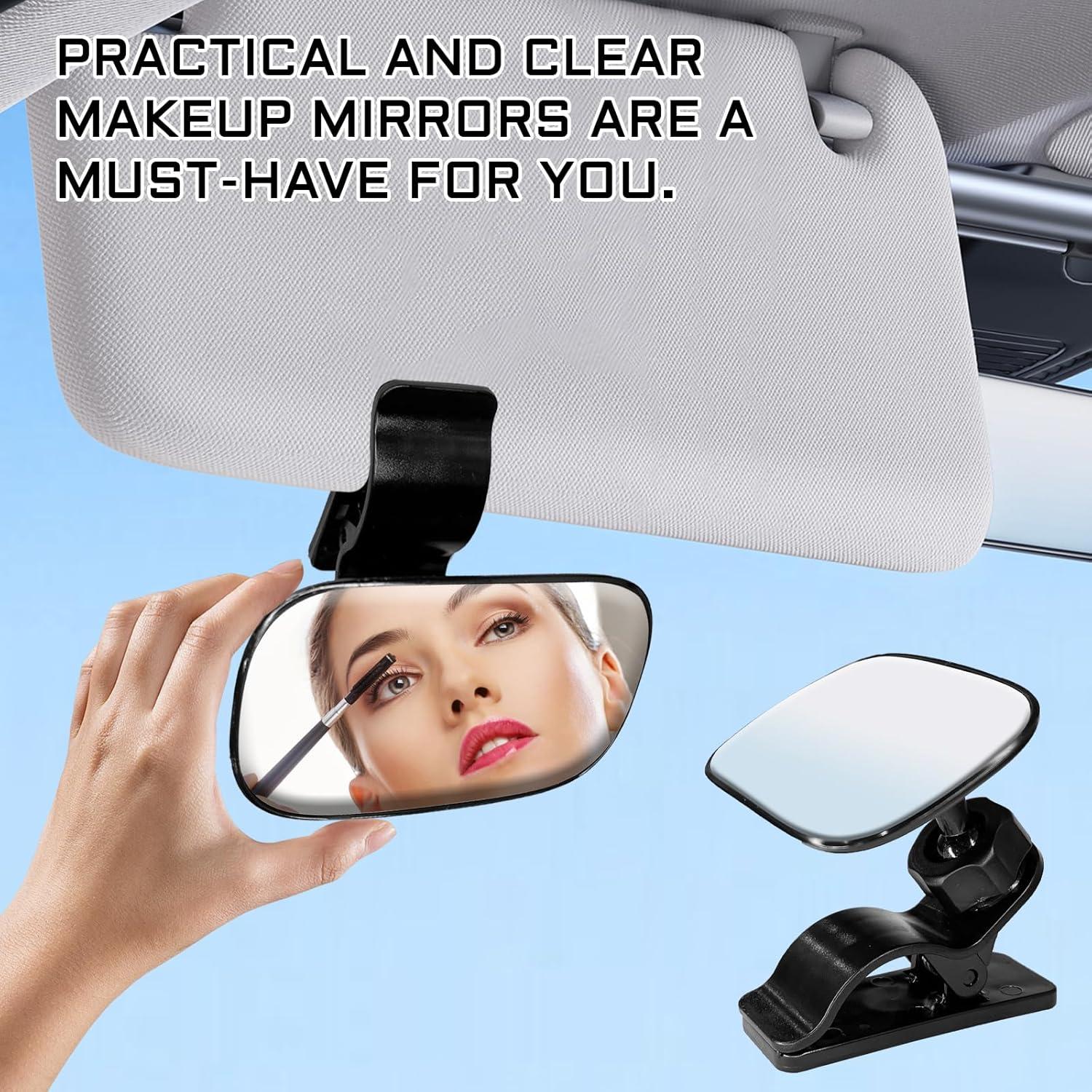 Espejo Convexo para Coche QQWD-YRHSJ01 Ajustable 360°