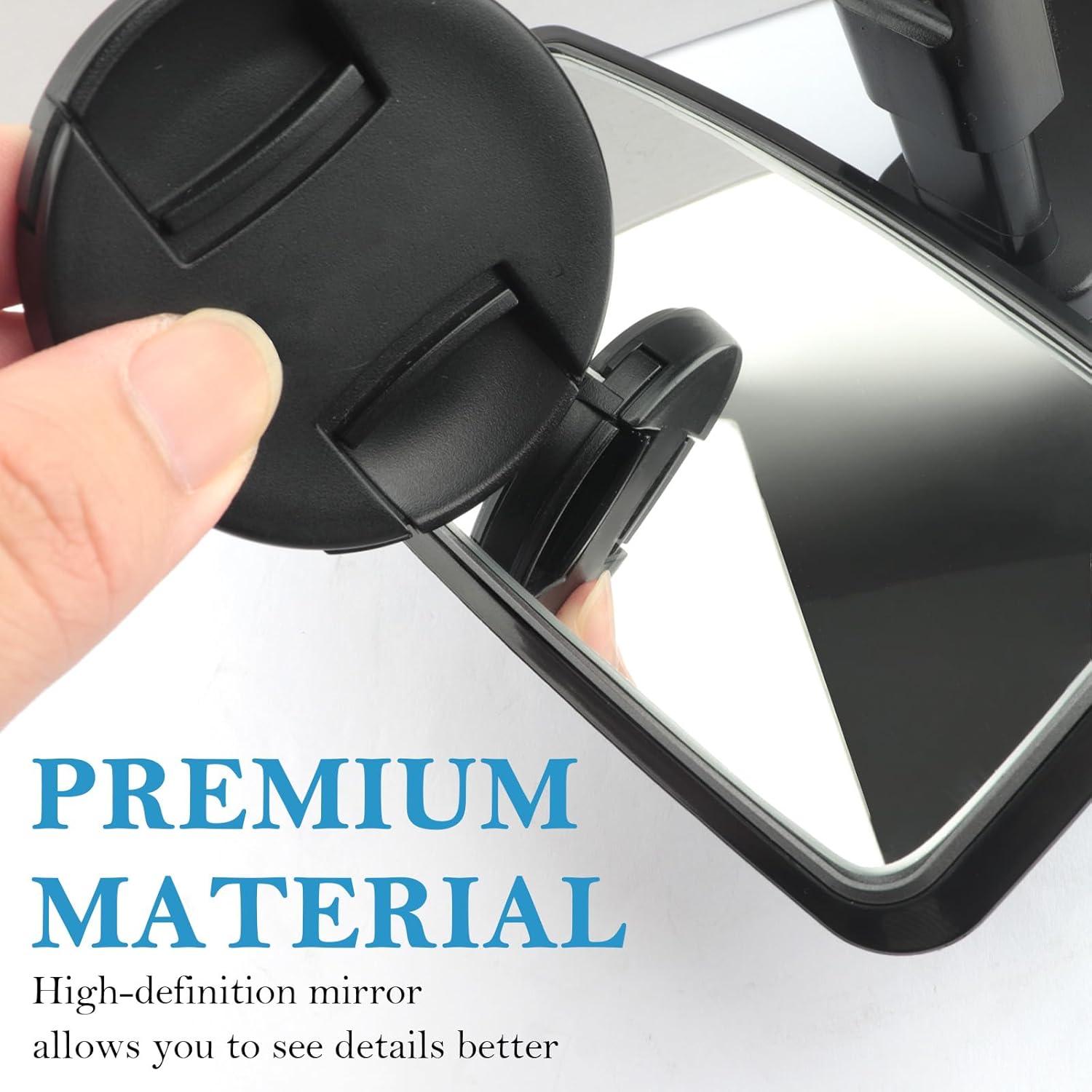 Espejo Curvado para Bebés en Auto OFBAND Ajustable 360°