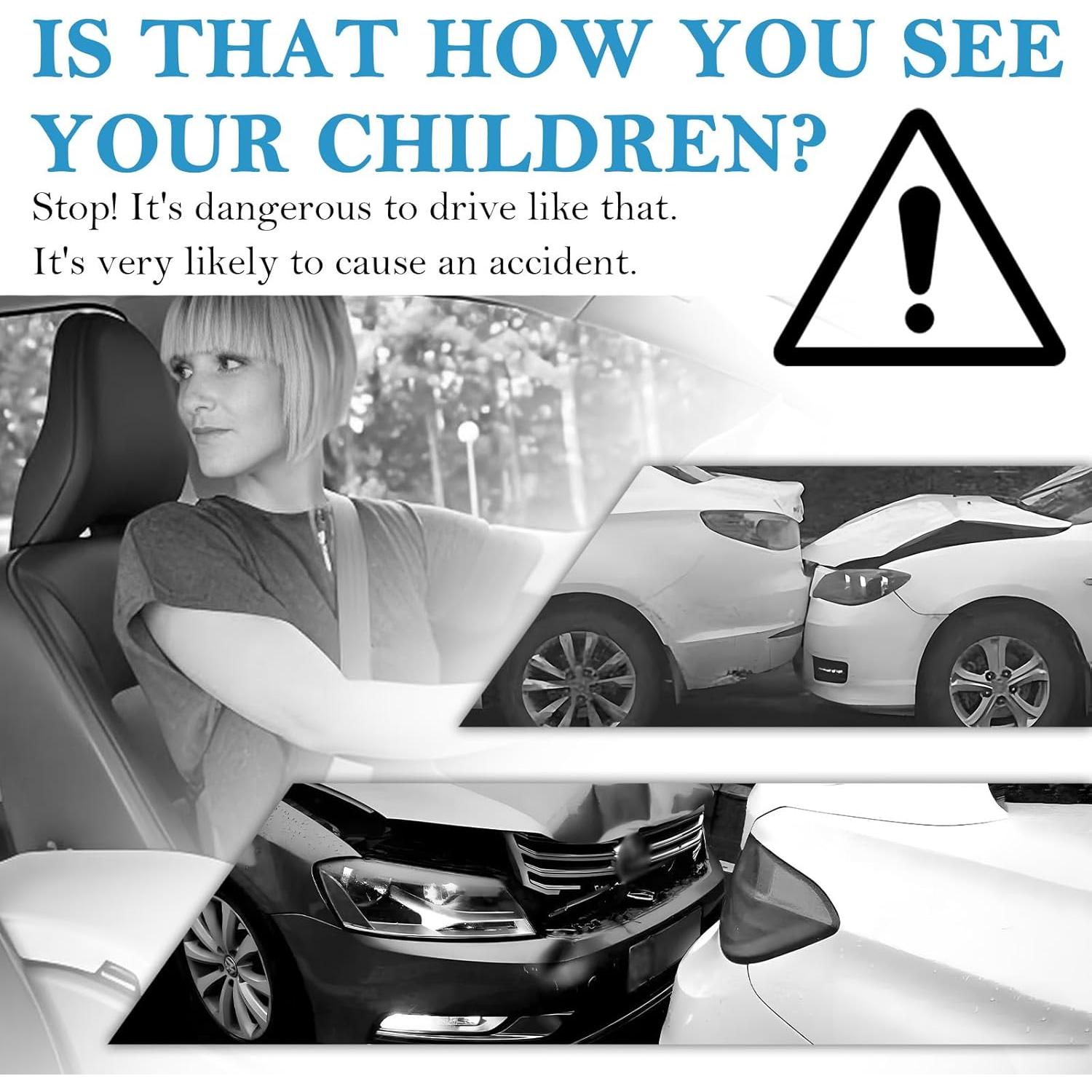 Espejo Curvado para Bebés en Auto OFBAND Ajustable 360°