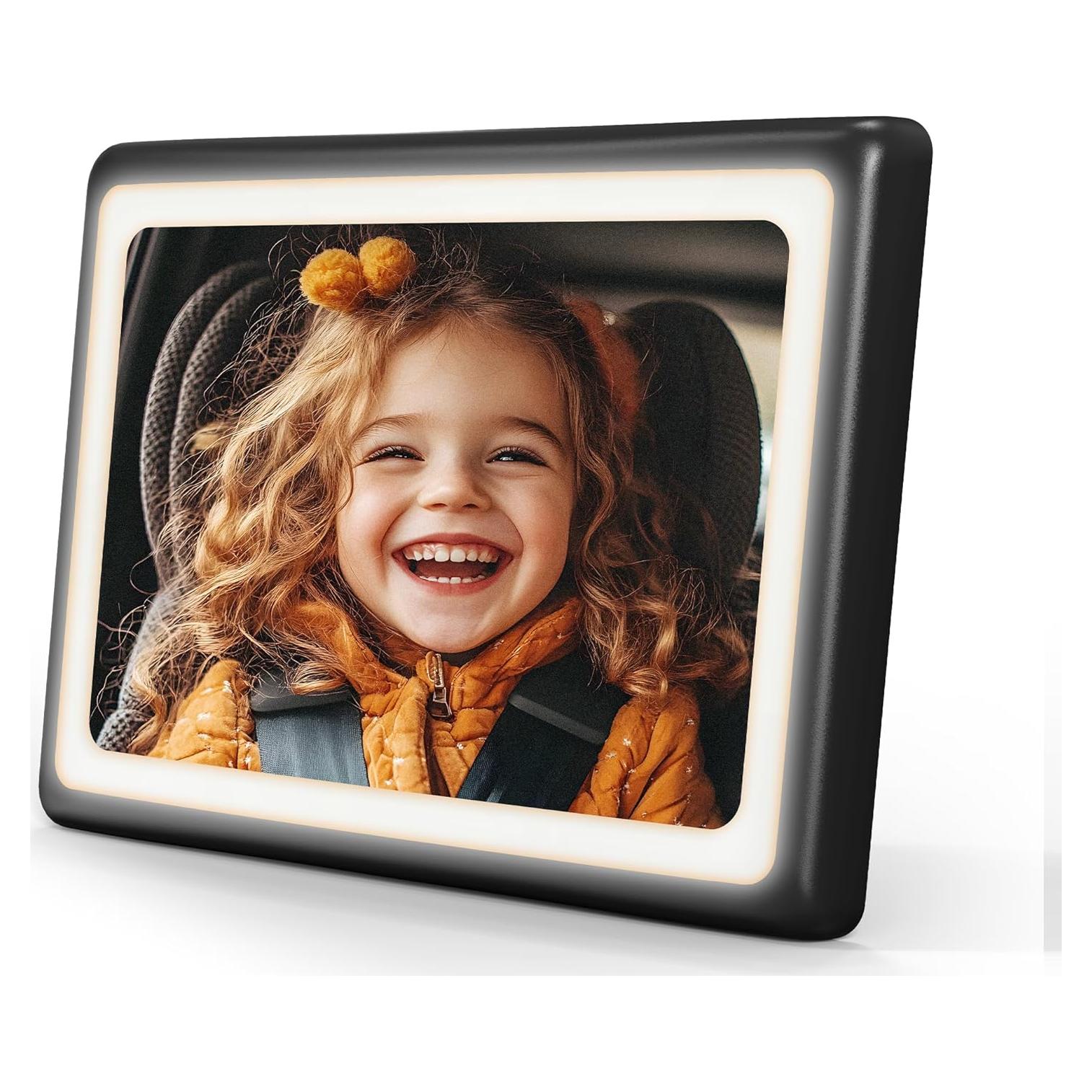 Espejo de Coche para Bebé EASYERA VS-BM200A con Luz RGB