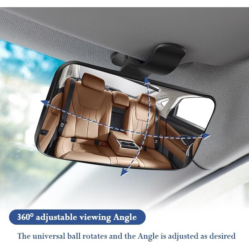 Espejo Retrovisor Convexo Figpade para Bebés Clip On 13x6.5cm