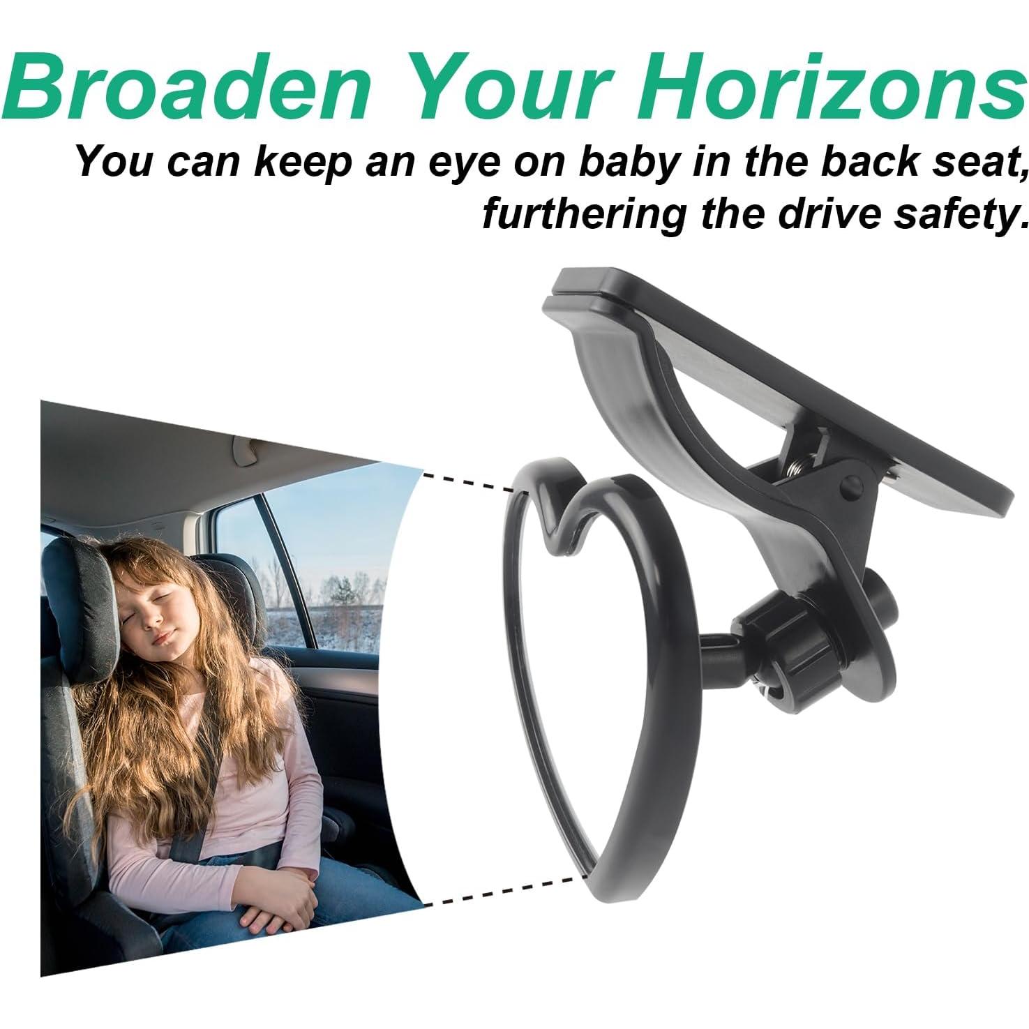 Espejo Convexo para Bebés LoyaGour LBM Ajustable 360°