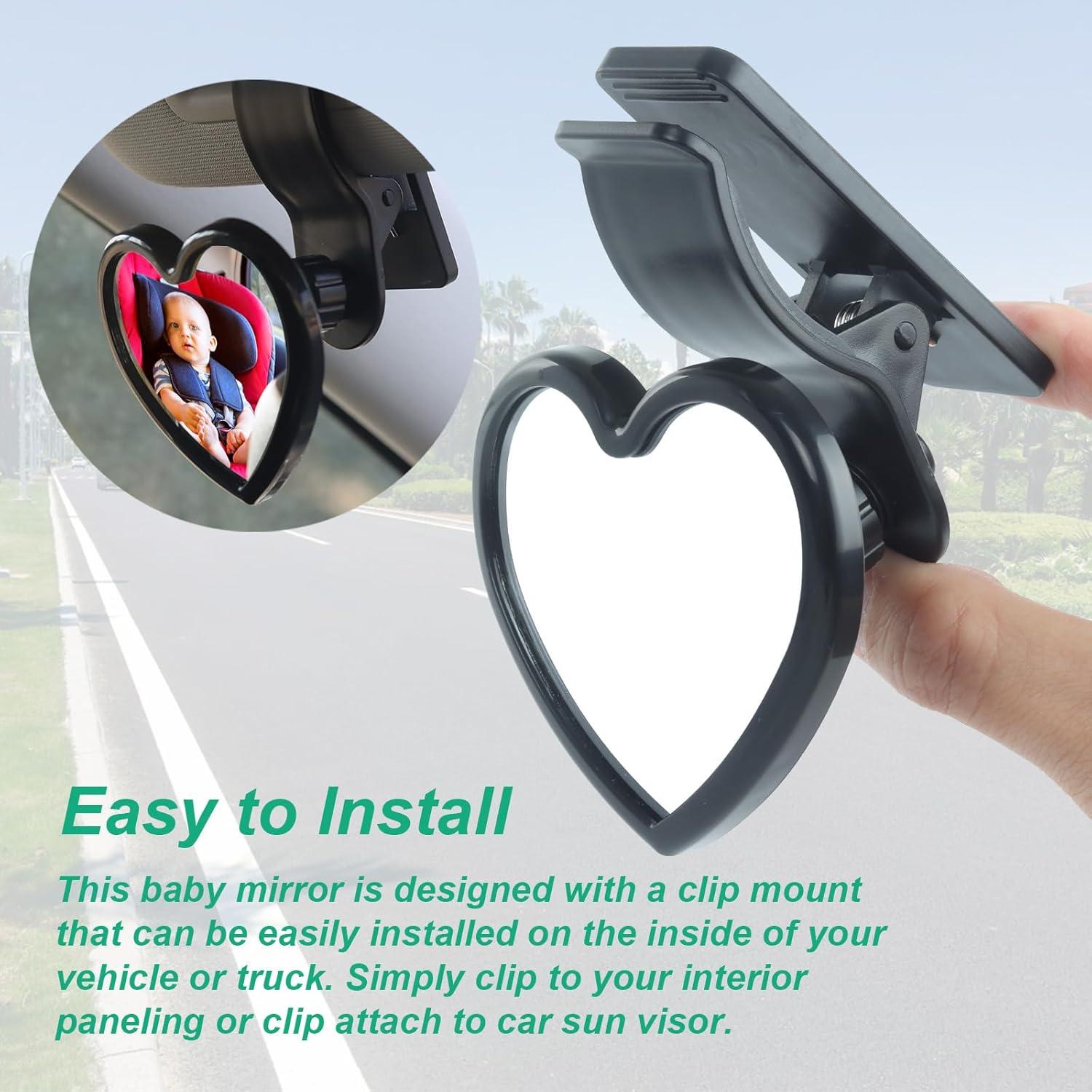 Espejo Convexo para Bebés LoyaGour LBM Ajustable 360°