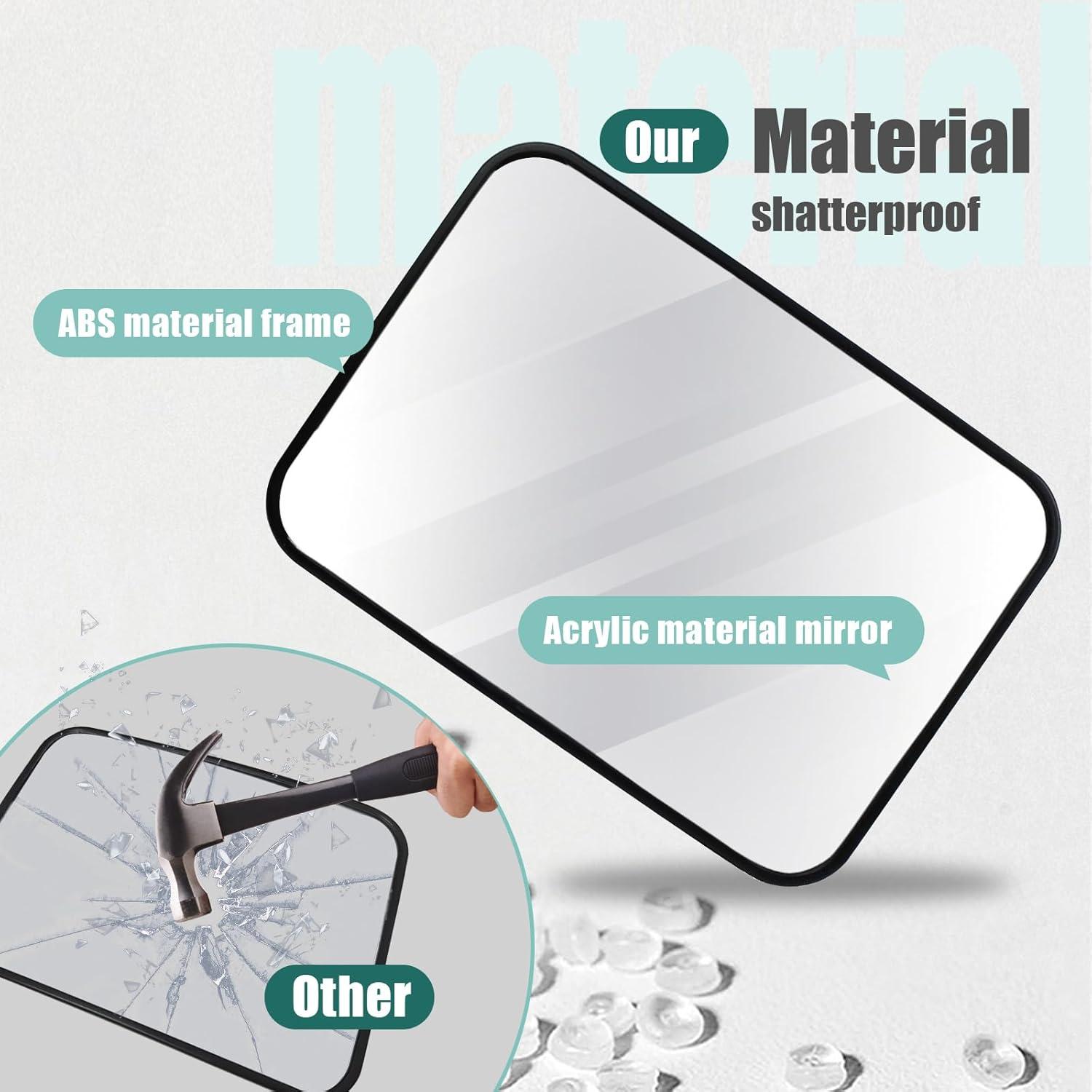 Espejo de Coche para Bebé Vehequny Irrompible Ajuste Universal