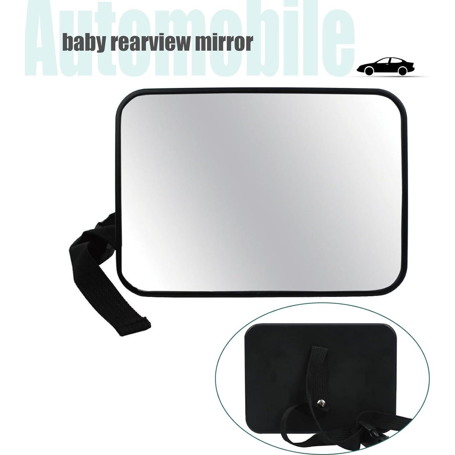 Espejo de Coche para Bebé Vehequny Irrompible Ajuste Universal