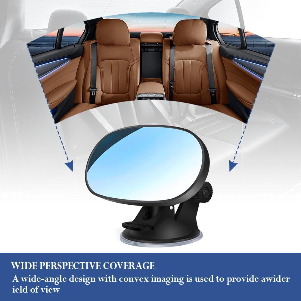 Espejo Retrovisor para Bebé Stacool 360° Gran Angular Negro