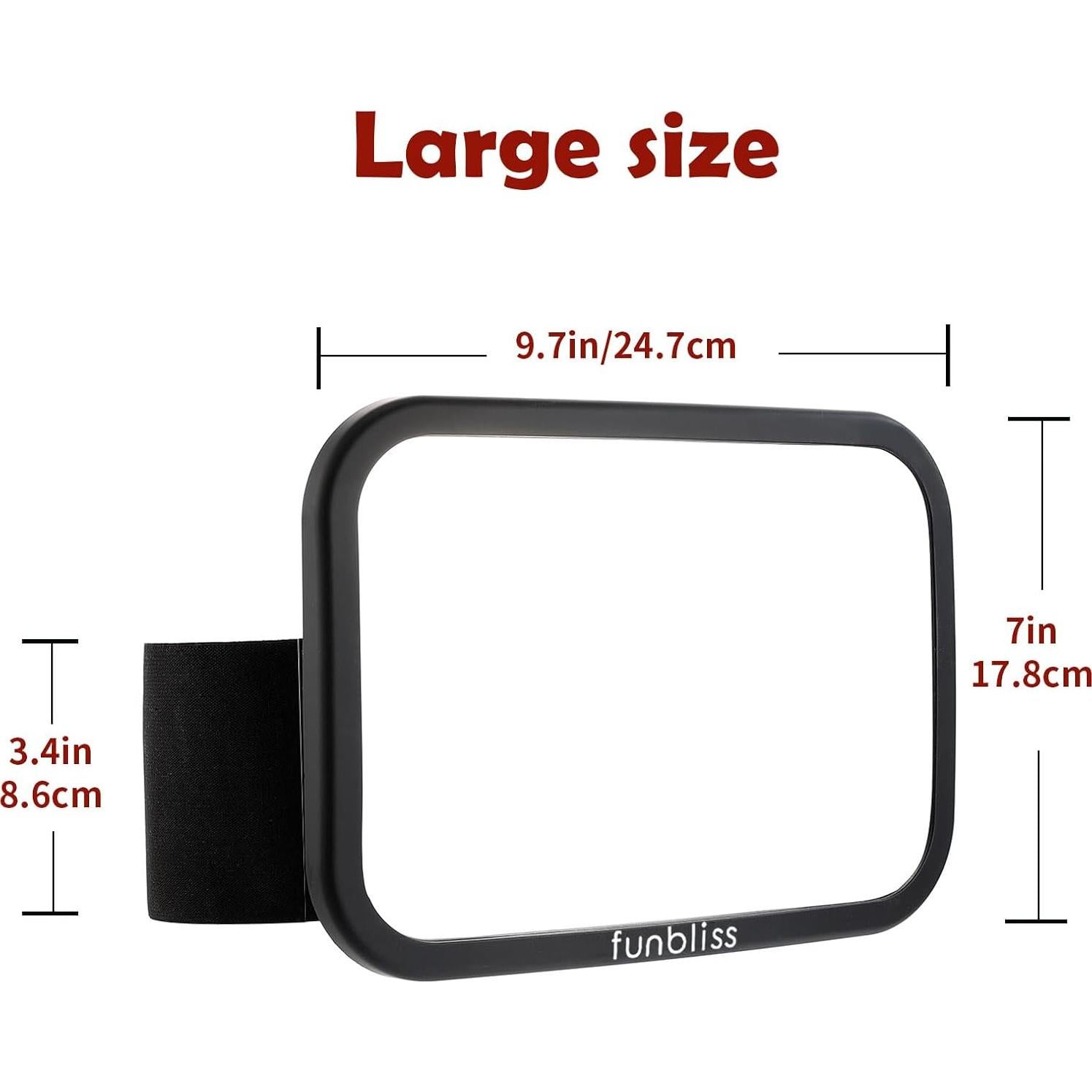 Espejo para Bebé Funbliss FB1007 con Rotación 360°