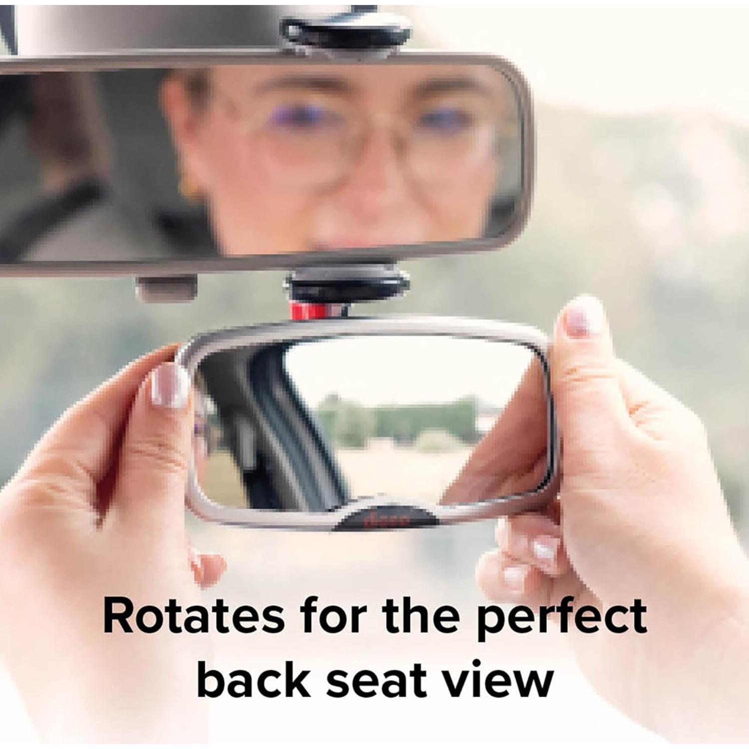 Espejos de Auto para Bebé Diono Easy View y See Me Too - Paquete de 2