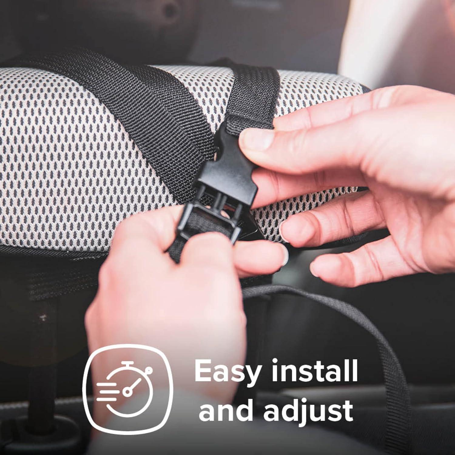 Espejo para Bebé Diono Easy View XXL con Luz LED y Seguridad