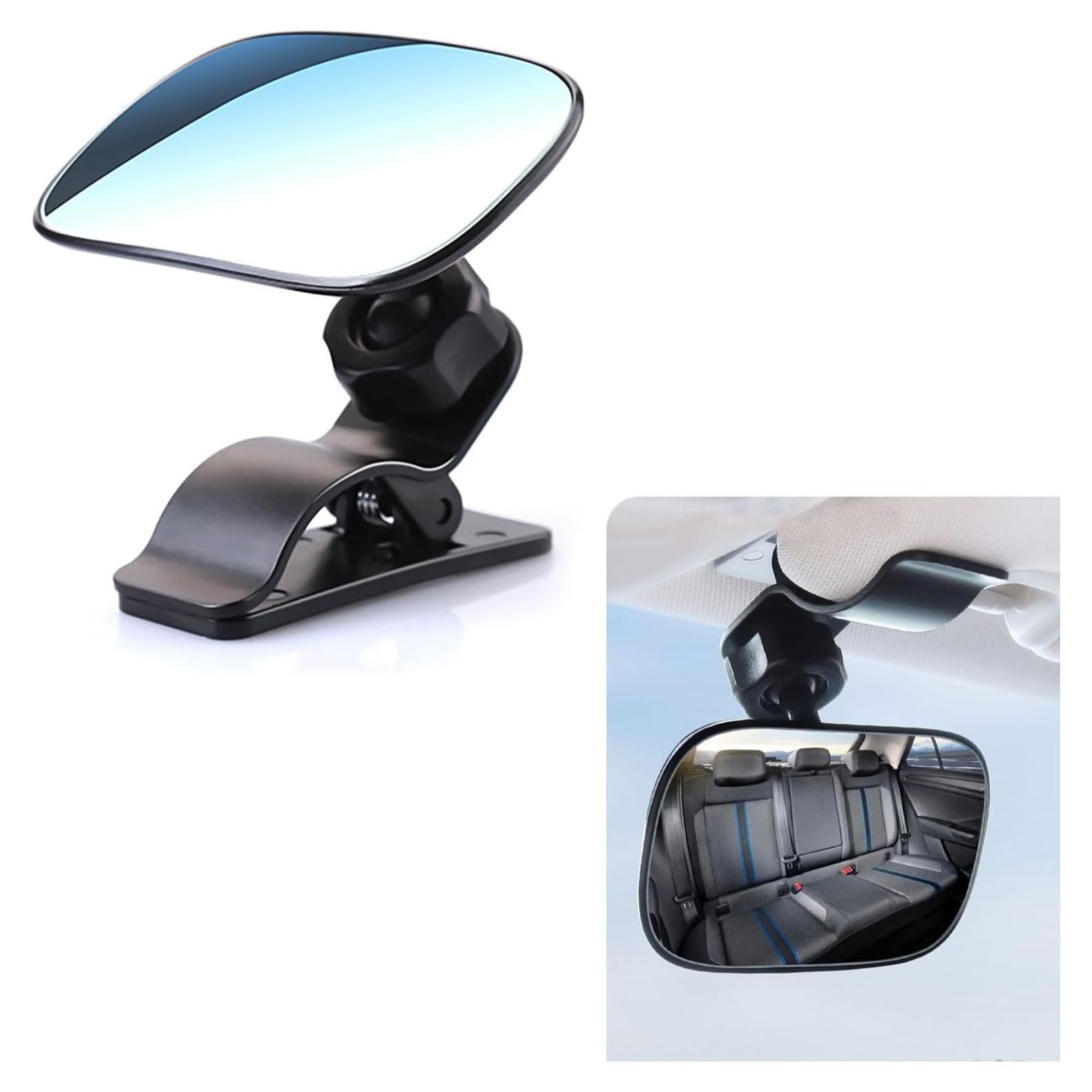 Espejo de Visualización para Bebés Yumfugu Ajustable Negro