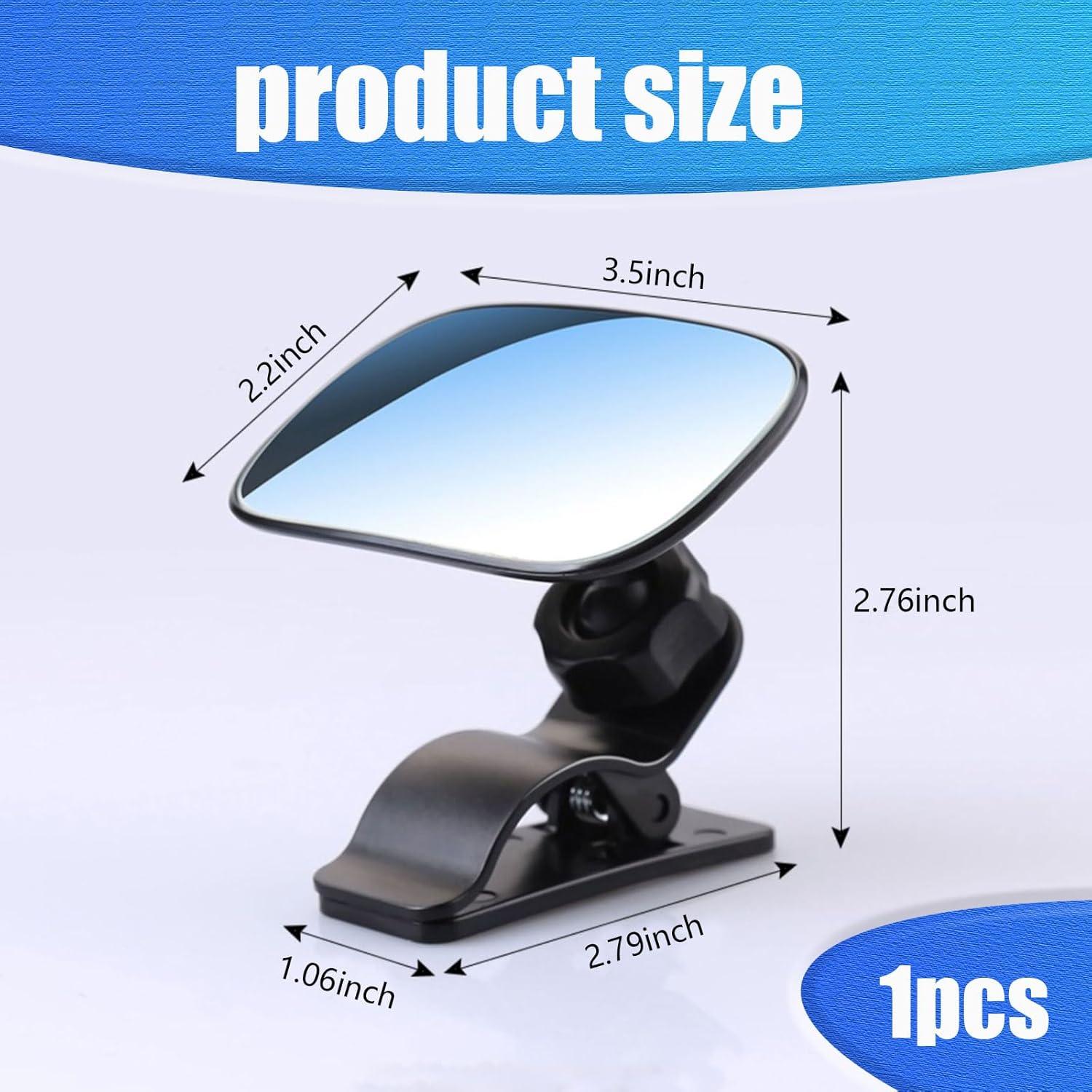 Espejo de Visualización para Bebés Yumfugu Ajustable Negro