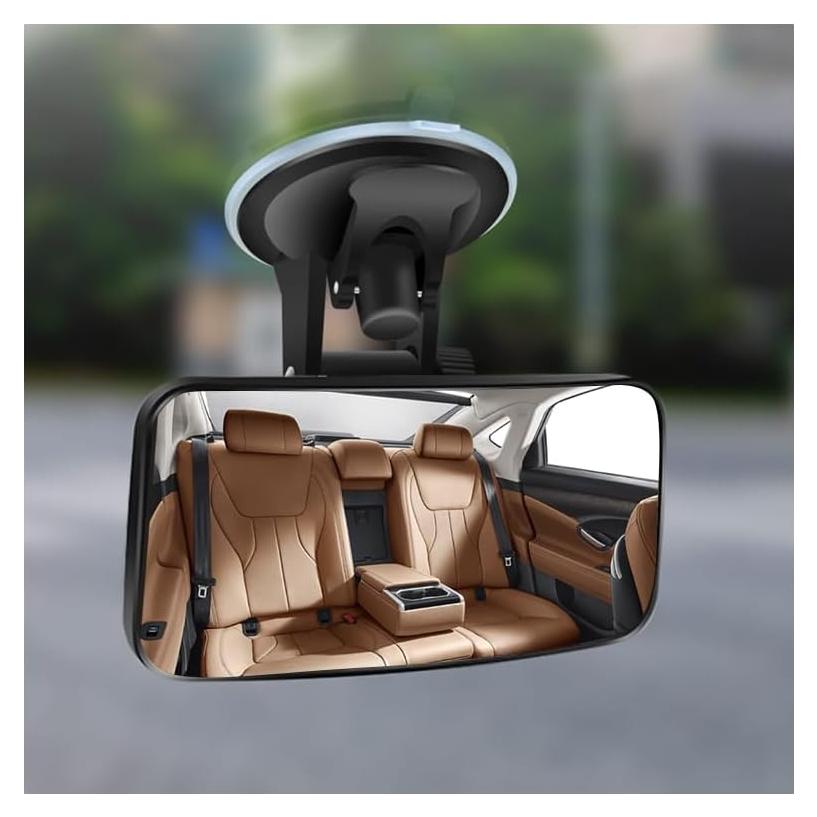 Espejo de Coche para Bebé Salior con Ventosa y HD 13x6.5cm