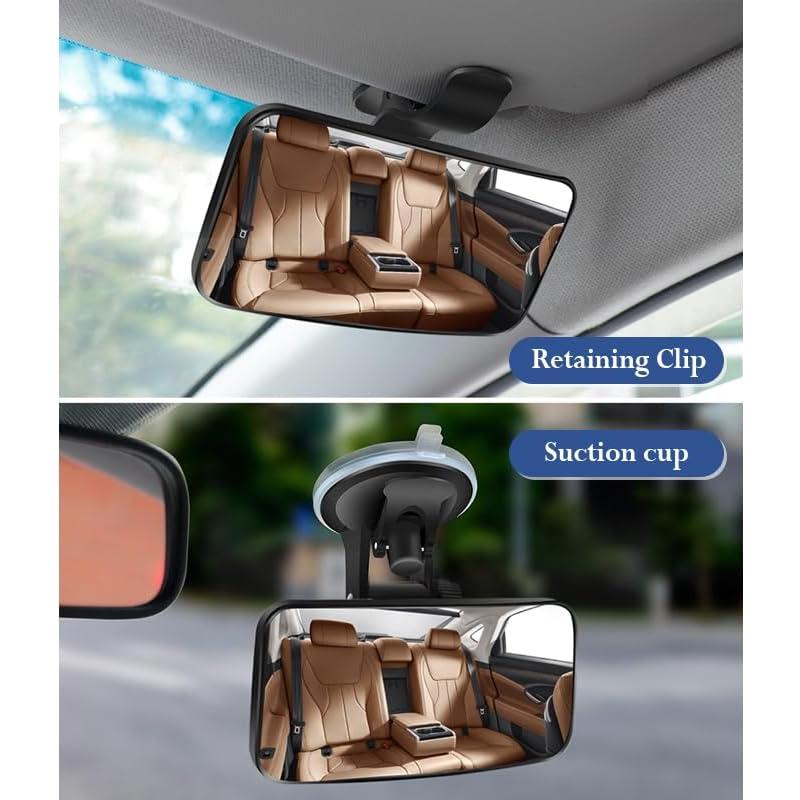 Espejo de Coche para Bebé Salior con Ventosa y HD 13x6.5cm