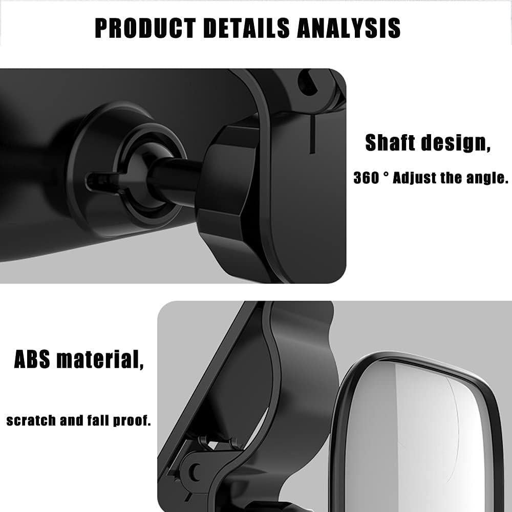 Espejo Retrovisor Interior Ajustable Akexermu Convexo 17.6x9.2cm