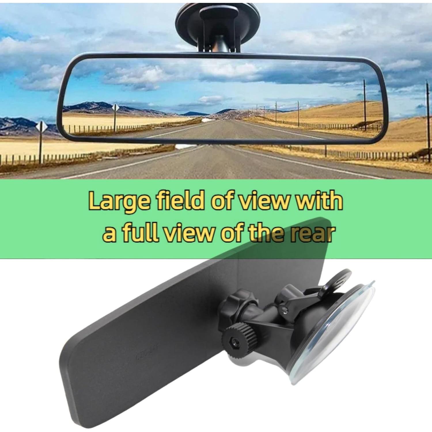 Espejo Retrovisor Viclaakesi HD Universal 240x65mm Antideslumbrante