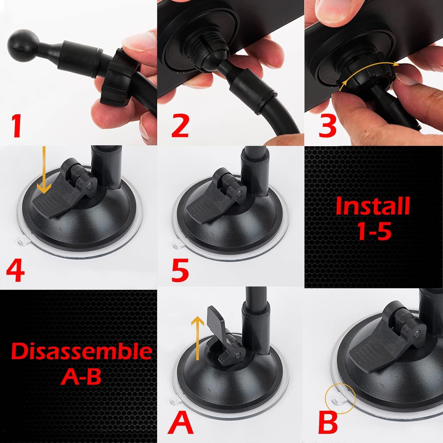 Espejo Retrovisor para Bebé Ampper Convexo con Ventosa 17x7.4cm