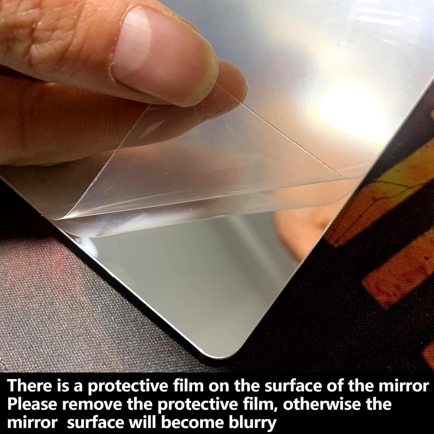 Espejo Acrílico Irrompible Quegau 20x20cm para Niños