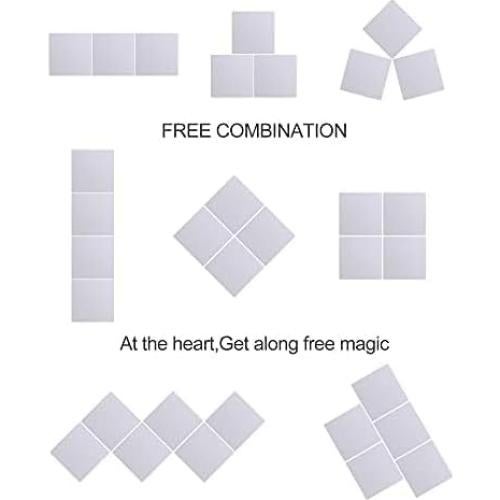 Espejo Acrílico Irrompible Quegau 20x20cm para Niños