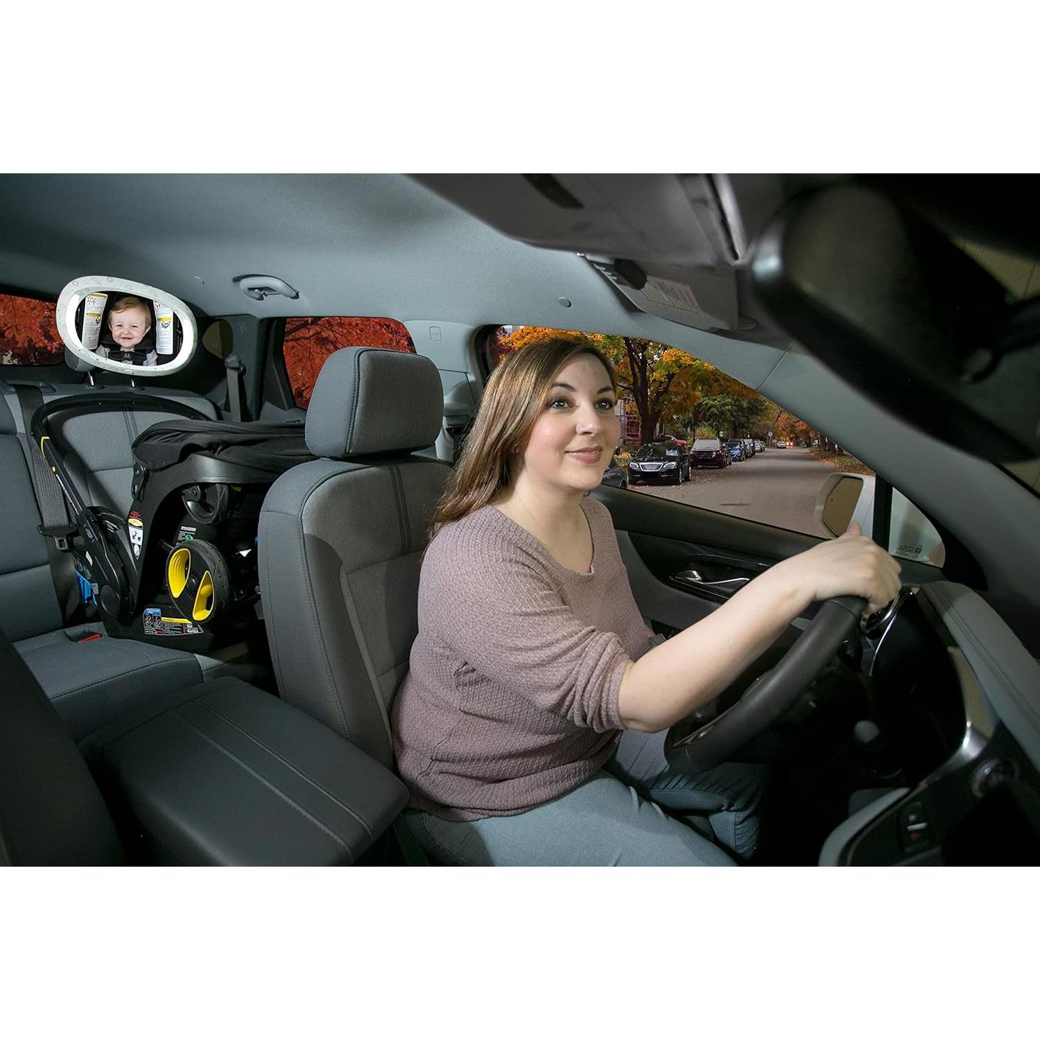 Espejo para Bebés Nuby con Luz LED y Control Remoto - Grande