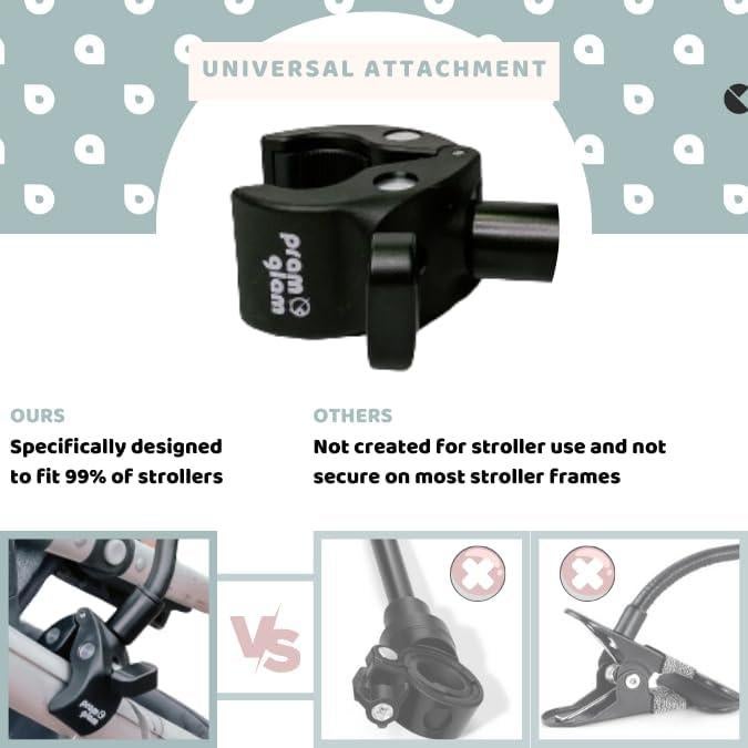 Espejo de Cochecito Pramglam Looky Lou - Ajuste Universal