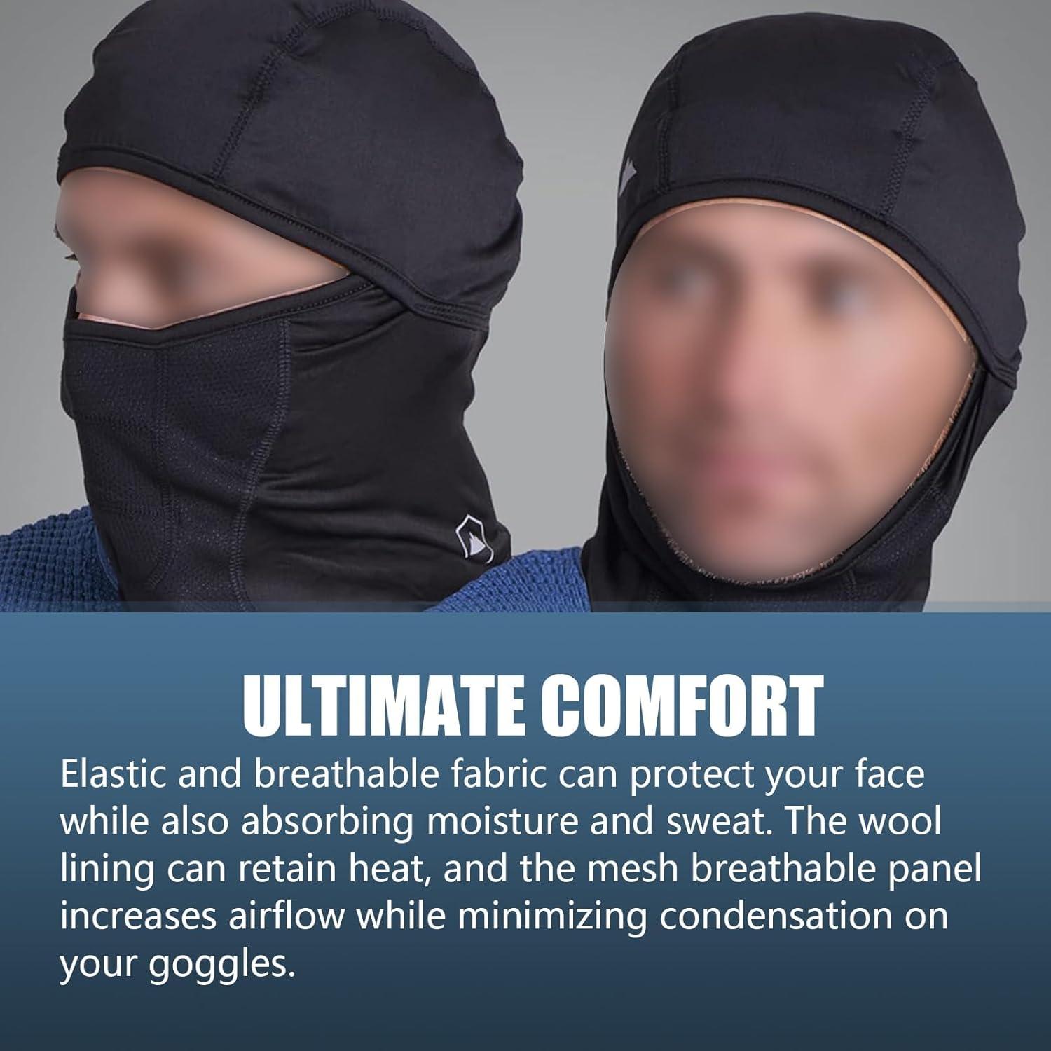 Máscara a Prueba de Viento Jewkot para Ciclismo y Motocicleta