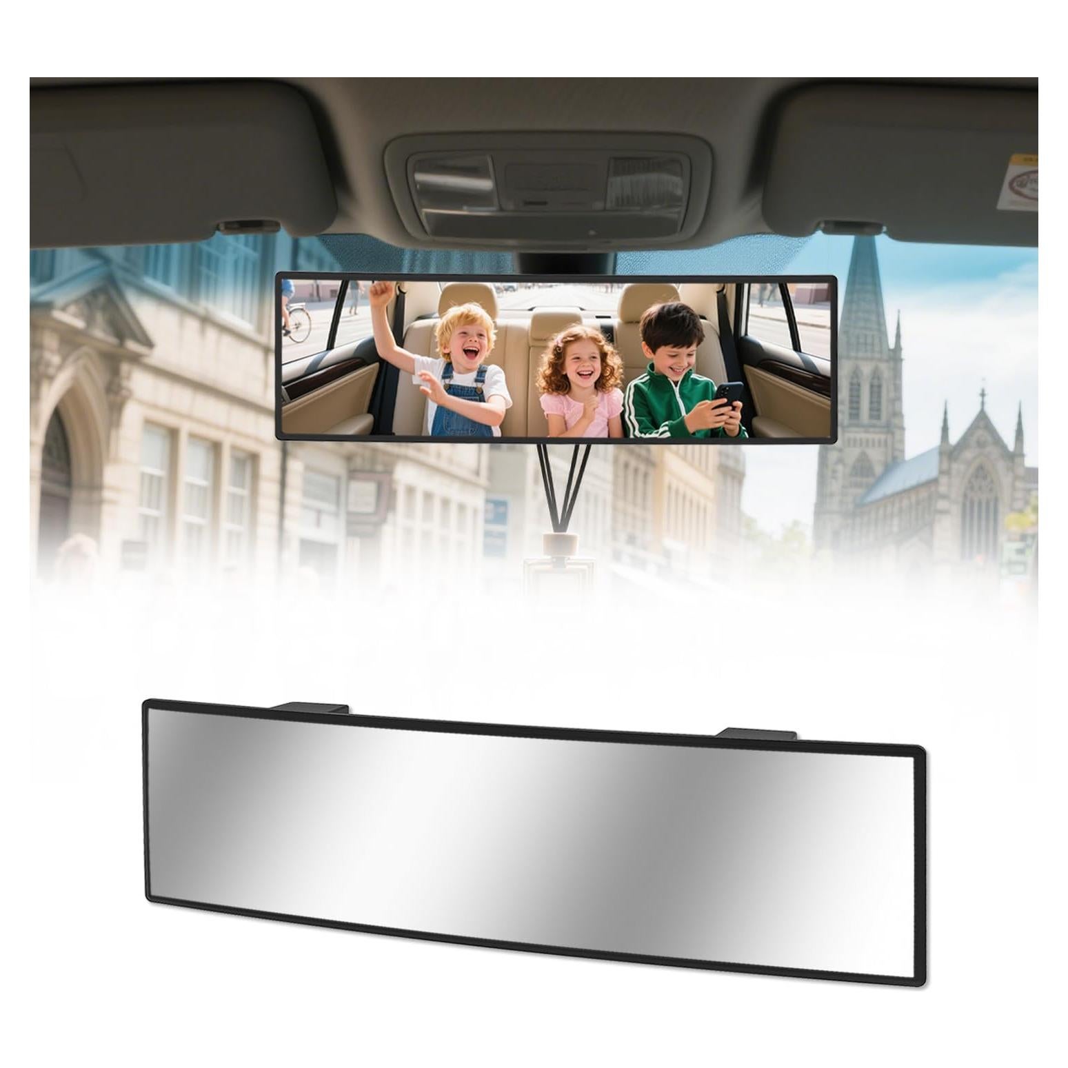 Espejo Retrovisor Panorámico Antideslumbrante 10" HmmtyRack