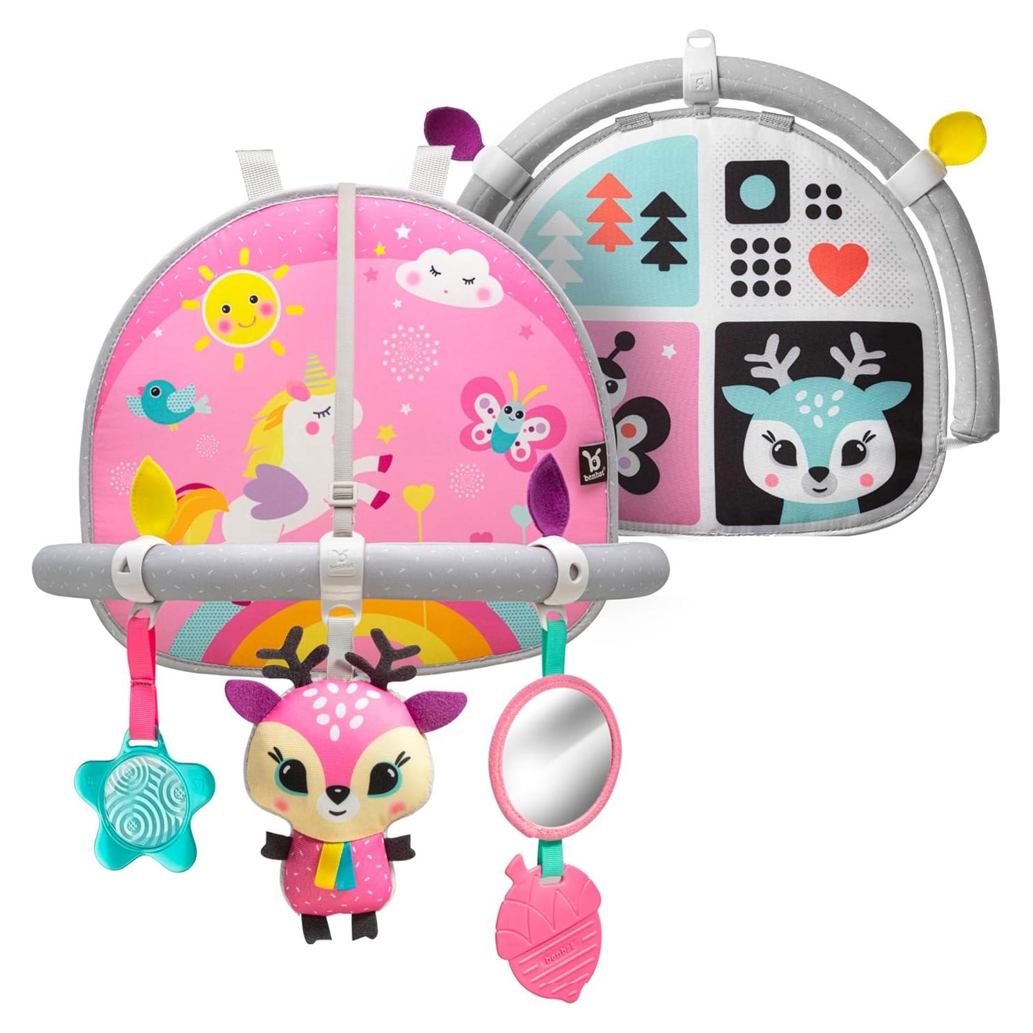 Juguete para Silla de Auto Benbat CA651 Doble Cara Rosa