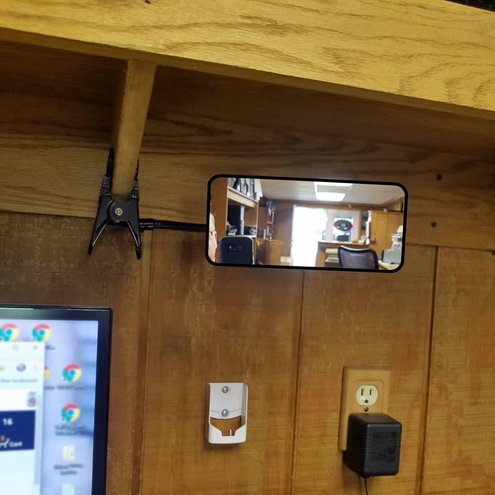 Espejo Convexo de Seguridad Ampper 16.99x7.48cm Ajustable