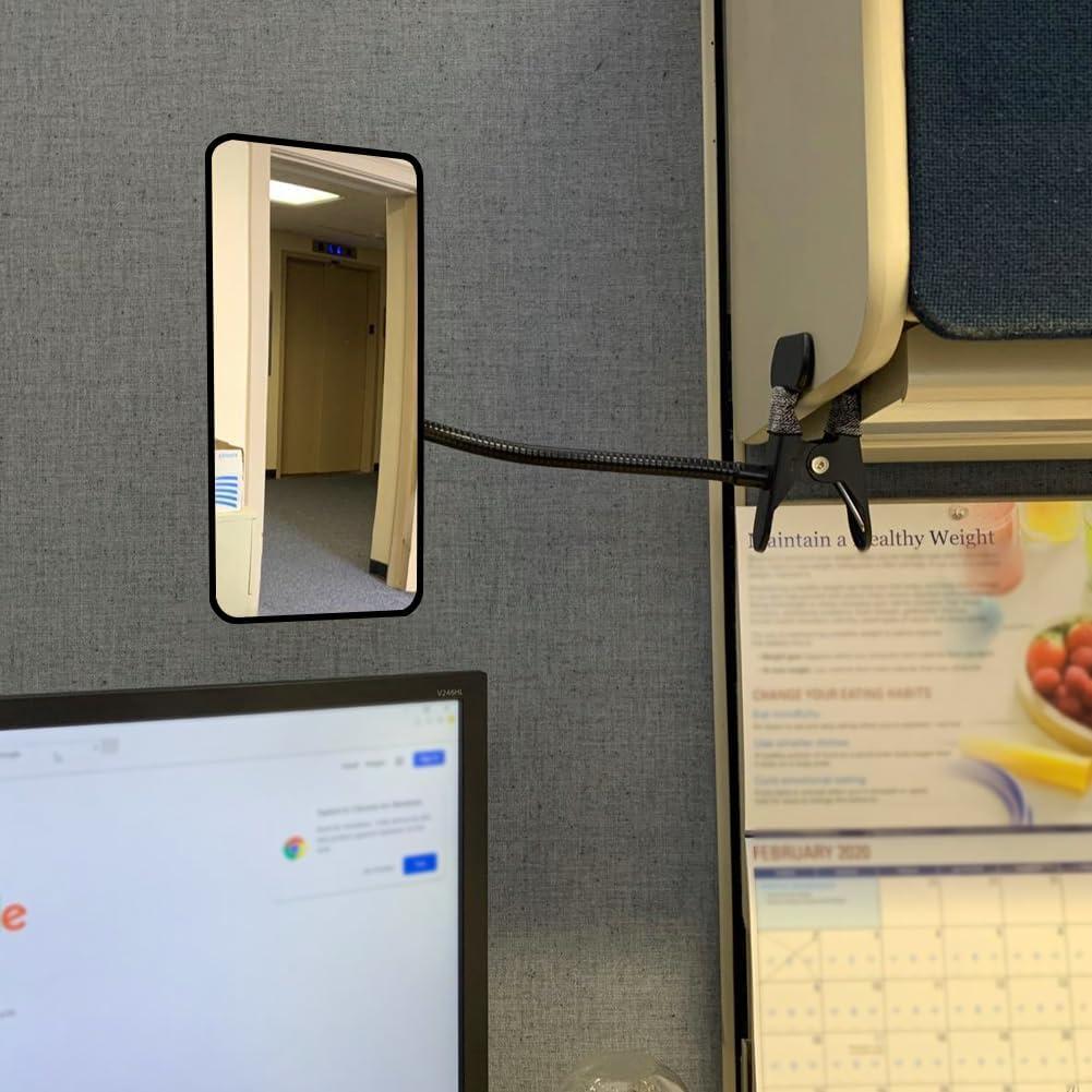 Espejo Convexo de Seguridad Ampper 16.99x7.48cm Ajustable