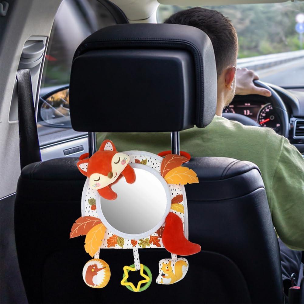 Juguete de Actividad para Bebés Caterbee con Espejo Zorro