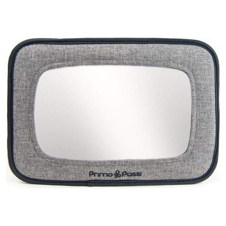 Espejo de Auto para Bebé Primo Passi Melange Negro Convexo