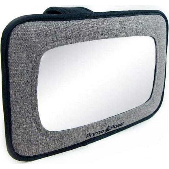 Espejo de Auto para Bebé Primo Passi Melange Negro Convexo