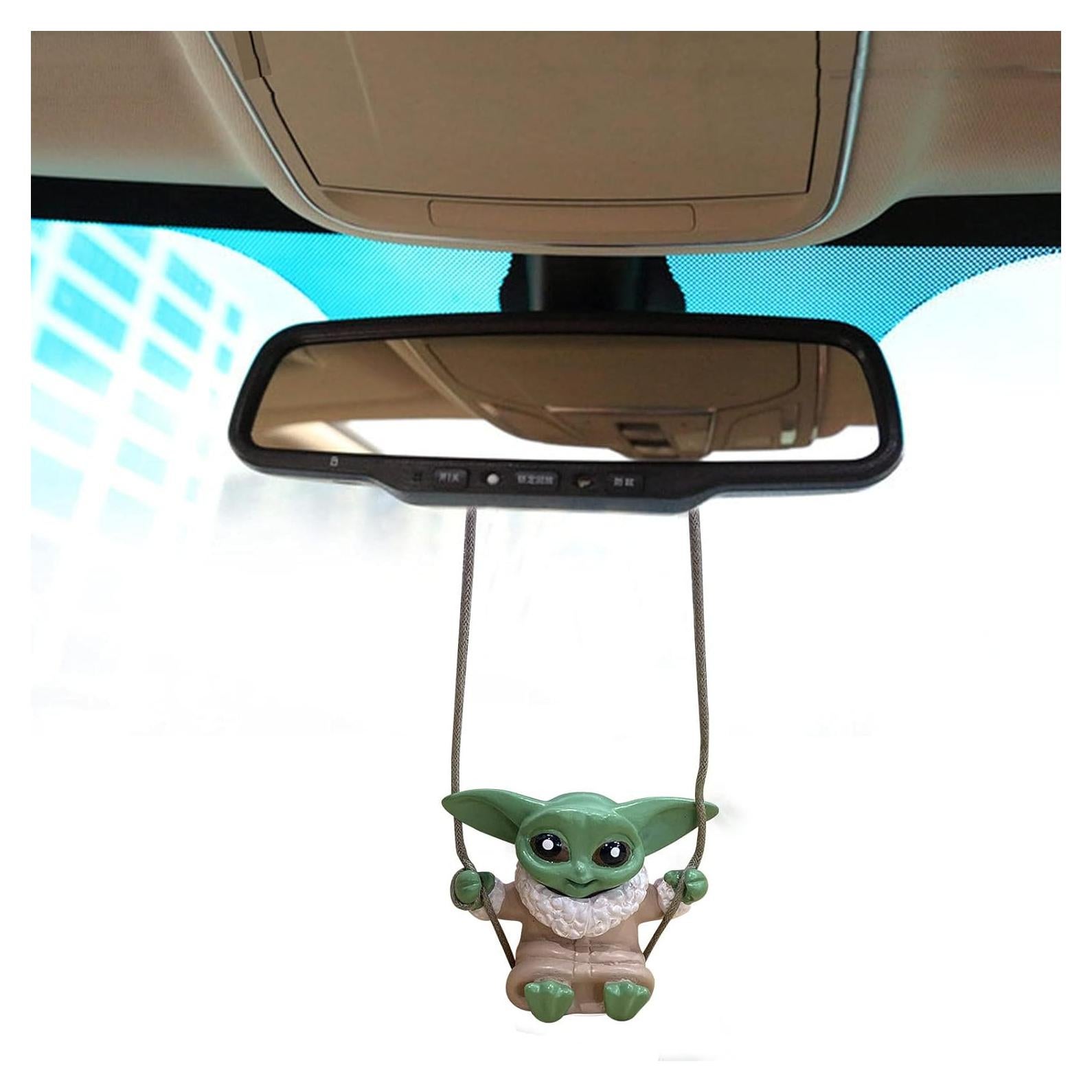 Colgante decorativo para espejo de coche Alwoligag Yoda-C