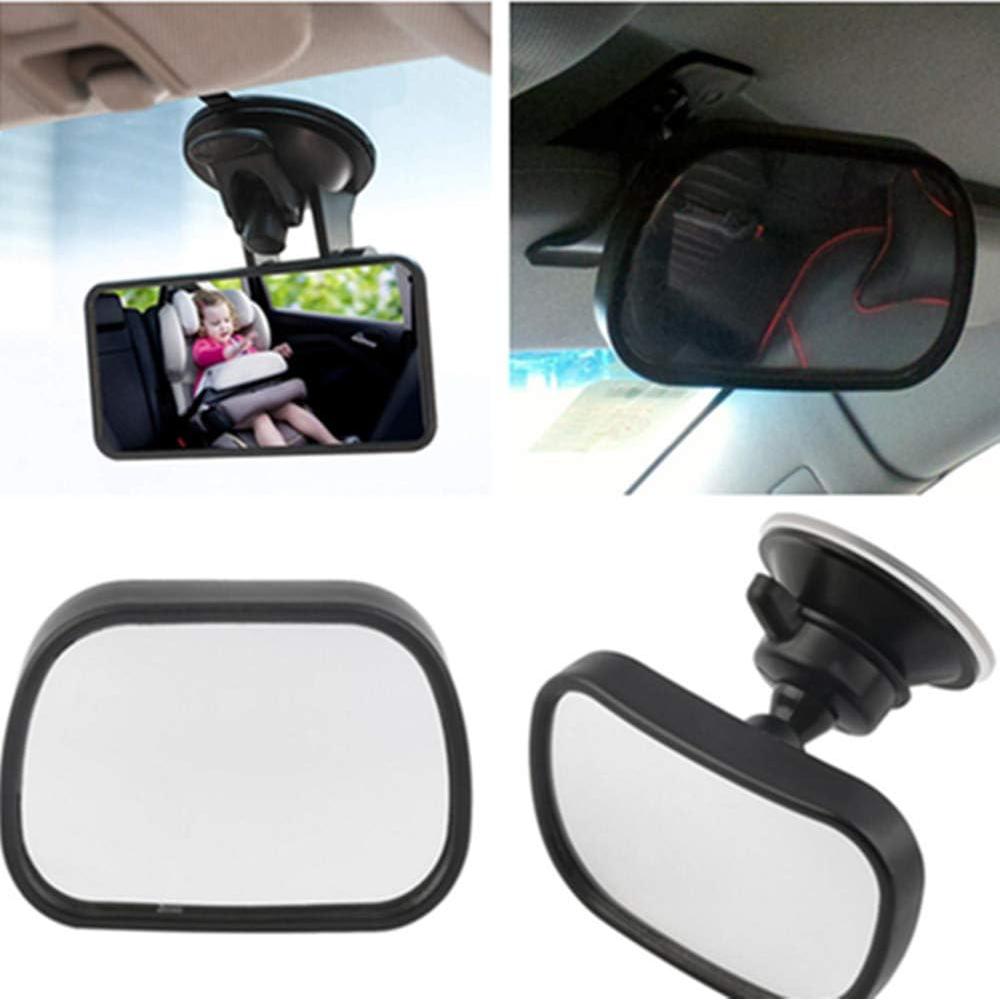 Espejo Retrovisor para Bebés AISIBO Ajustable 360° Negro