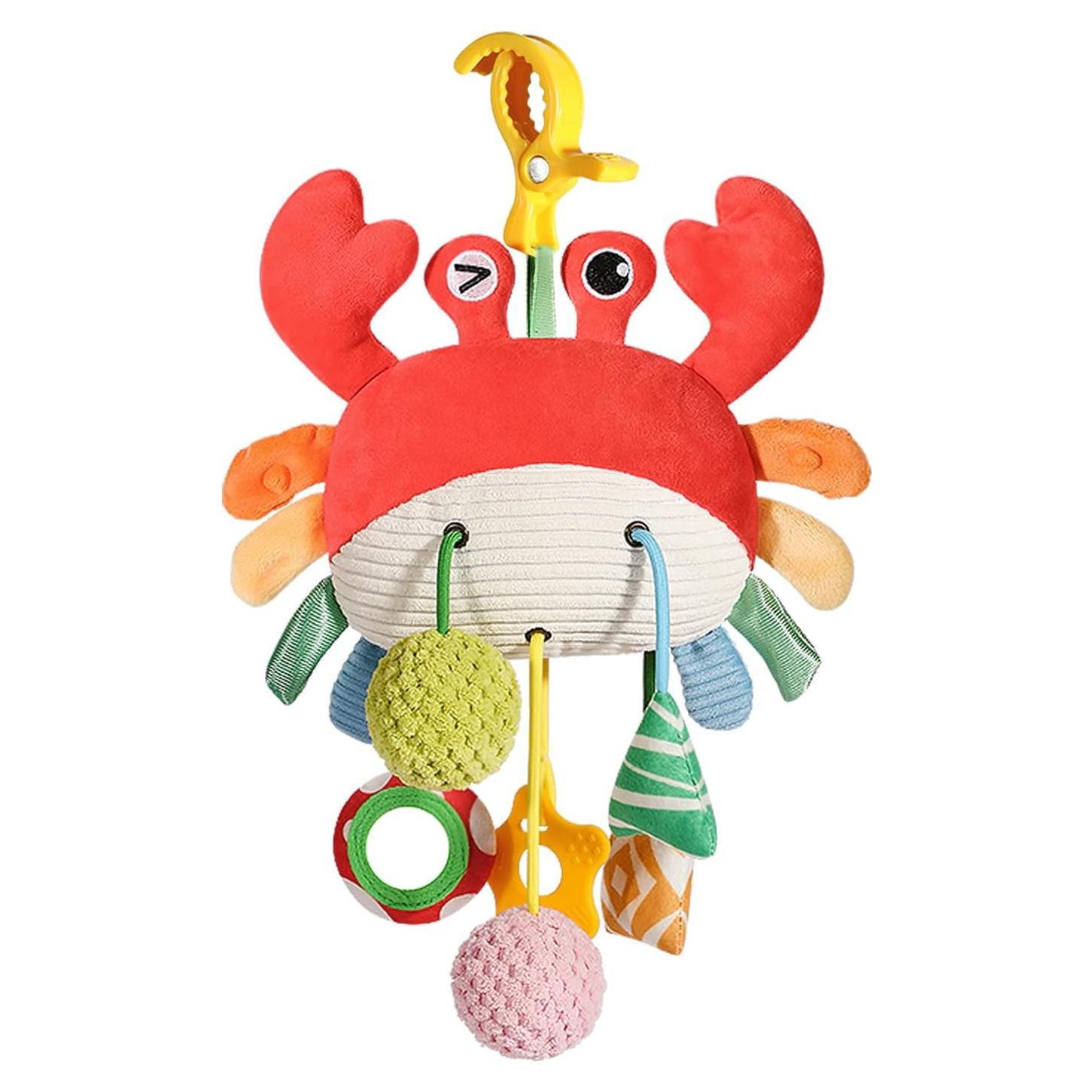 Juguete de Cochecito UTOPLIKEY Cangrejo Sensorial 0-12 Meses