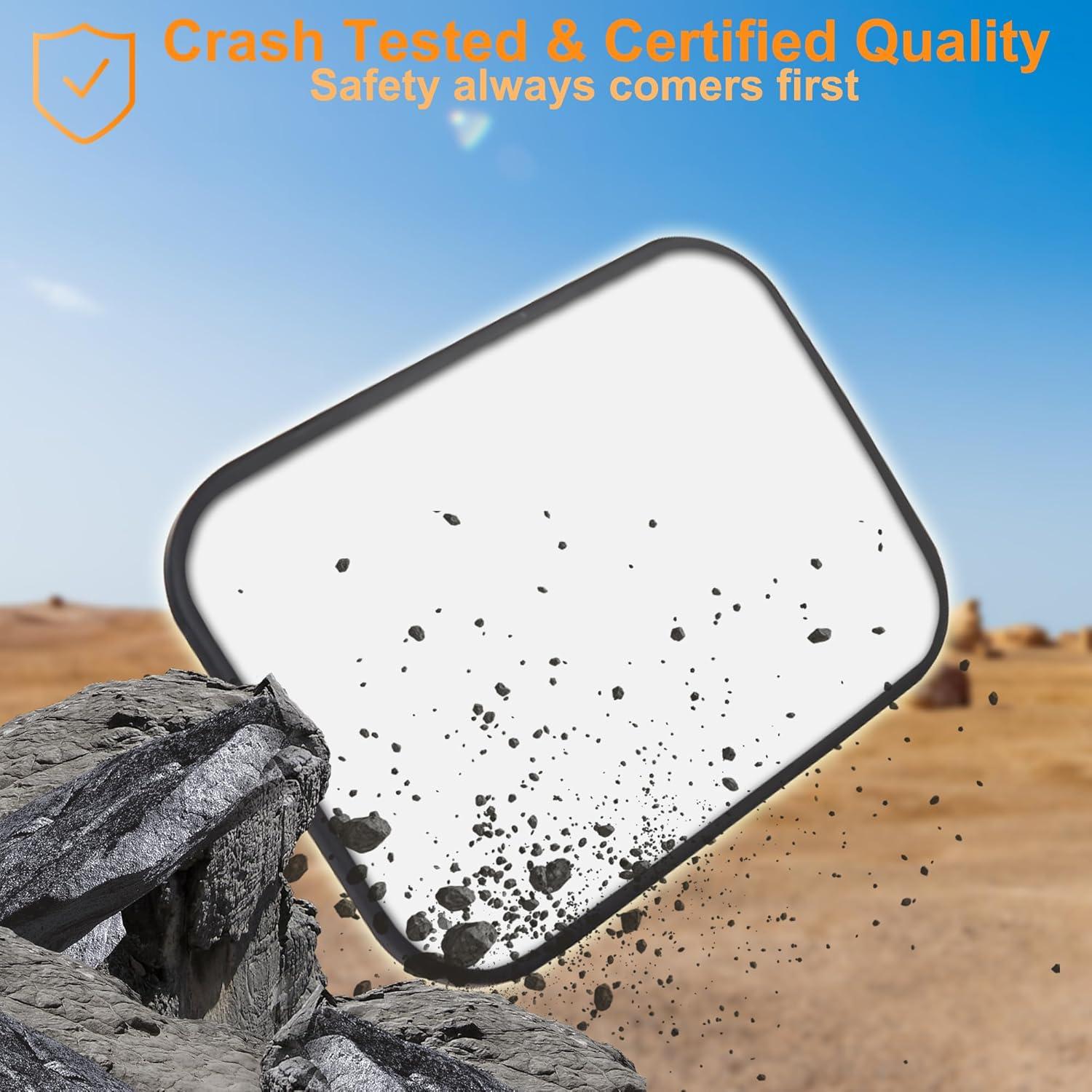 Espejo de Coche para Bebés JXINLODGEG Irrompible Ajustable