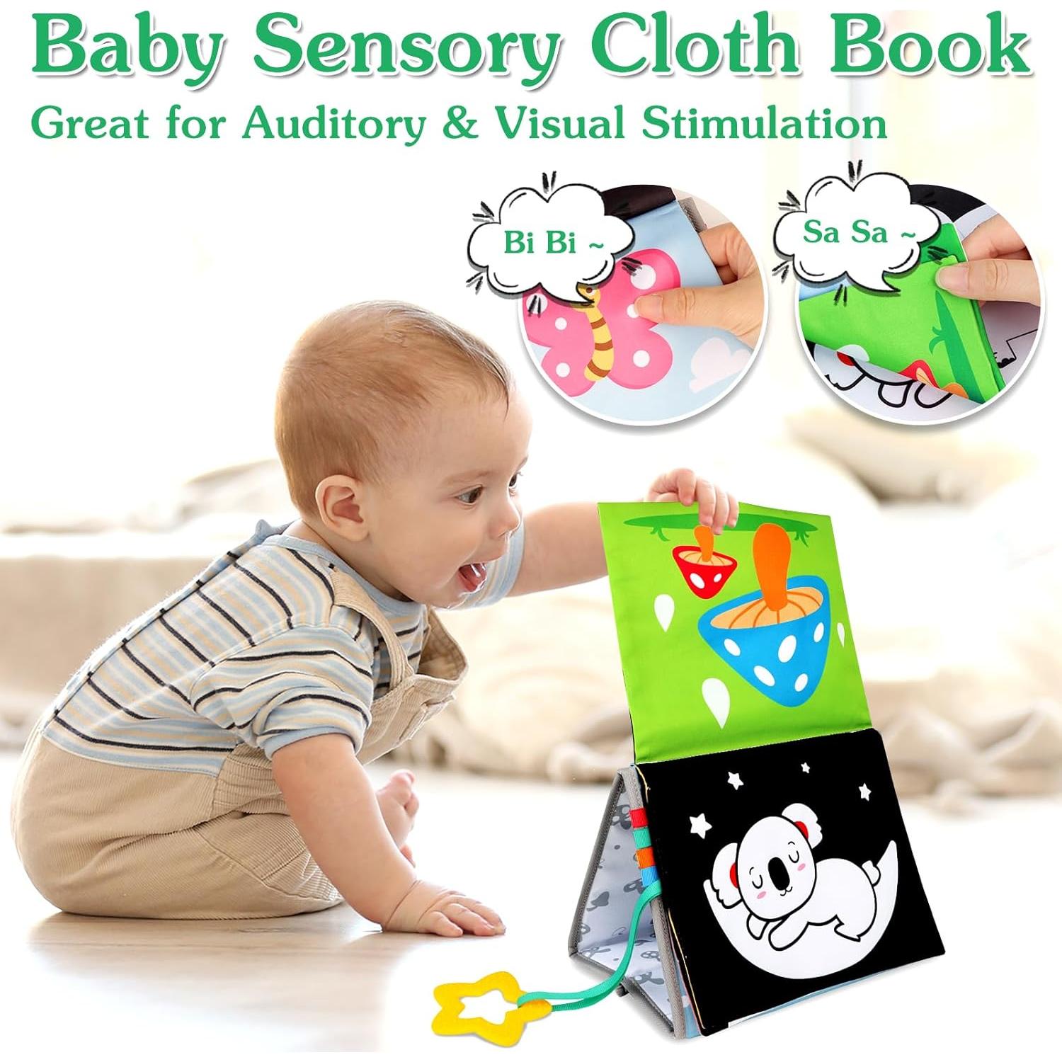 Espejo Boca Abajo Aboosam para Bebés 0-12 Meses - Juguete Sensorial